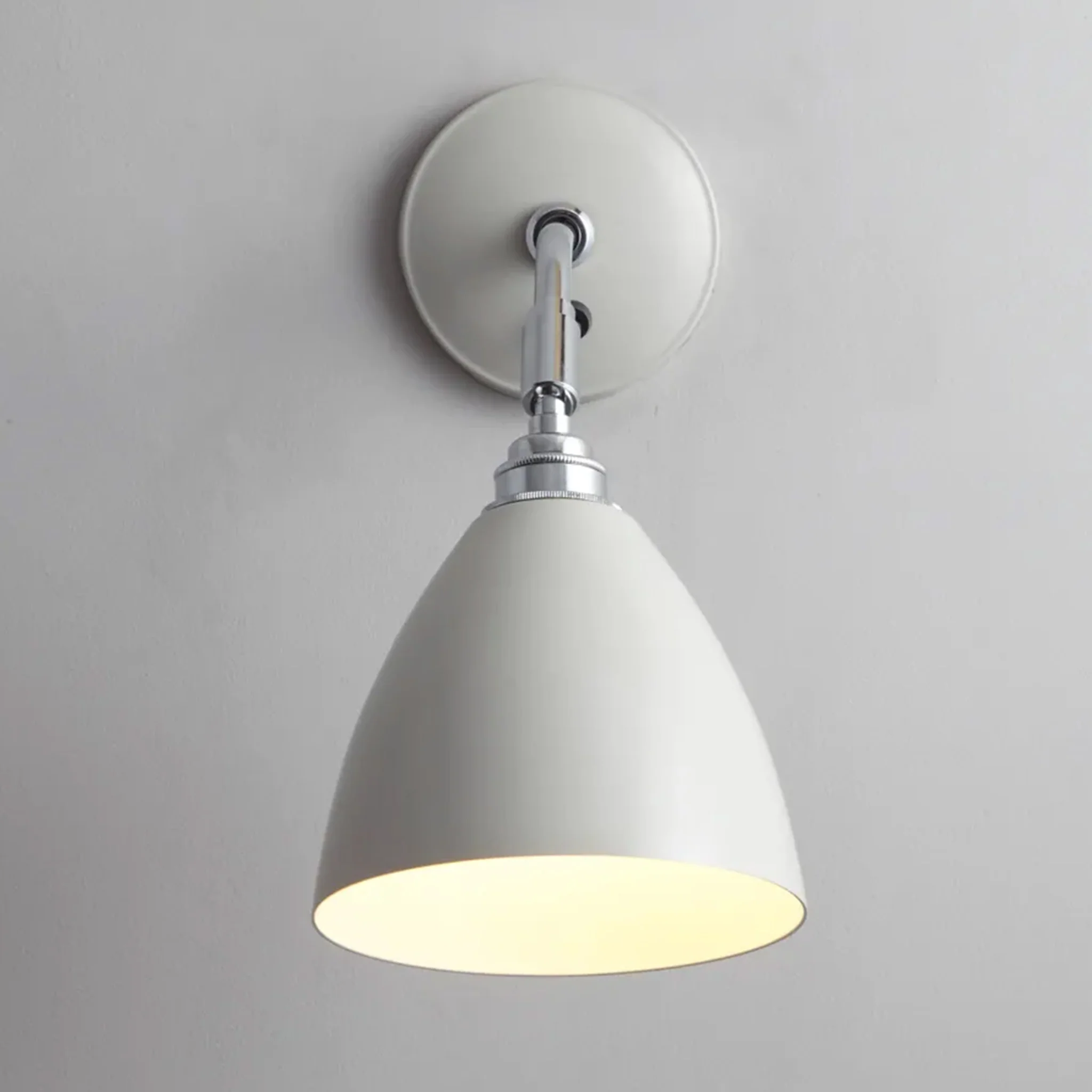 Original BTC Task Short Wall Light – Putty Grey (Clearance) - Image 2
