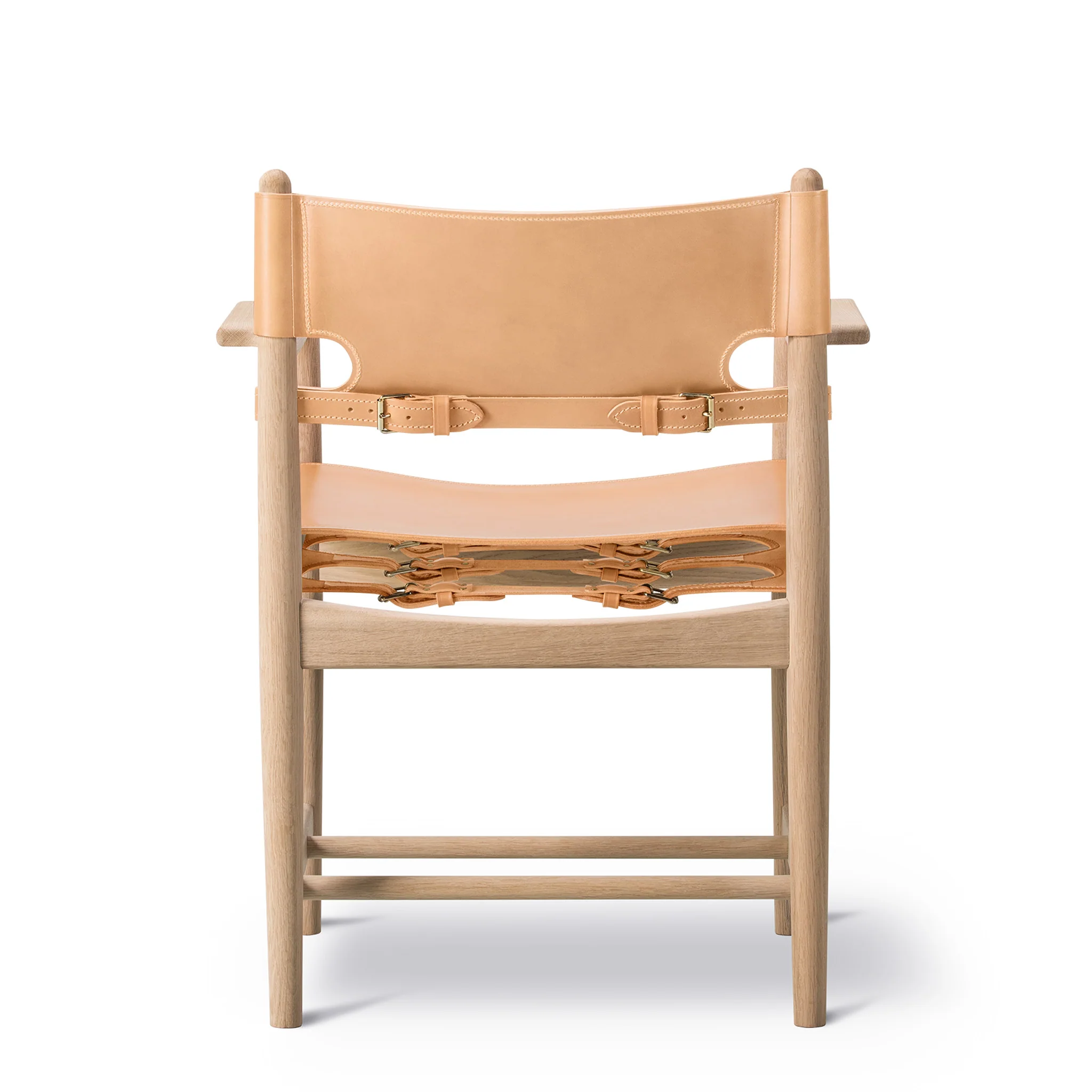 Spanish Dining Chair With Arms by Fredericia - Image 3