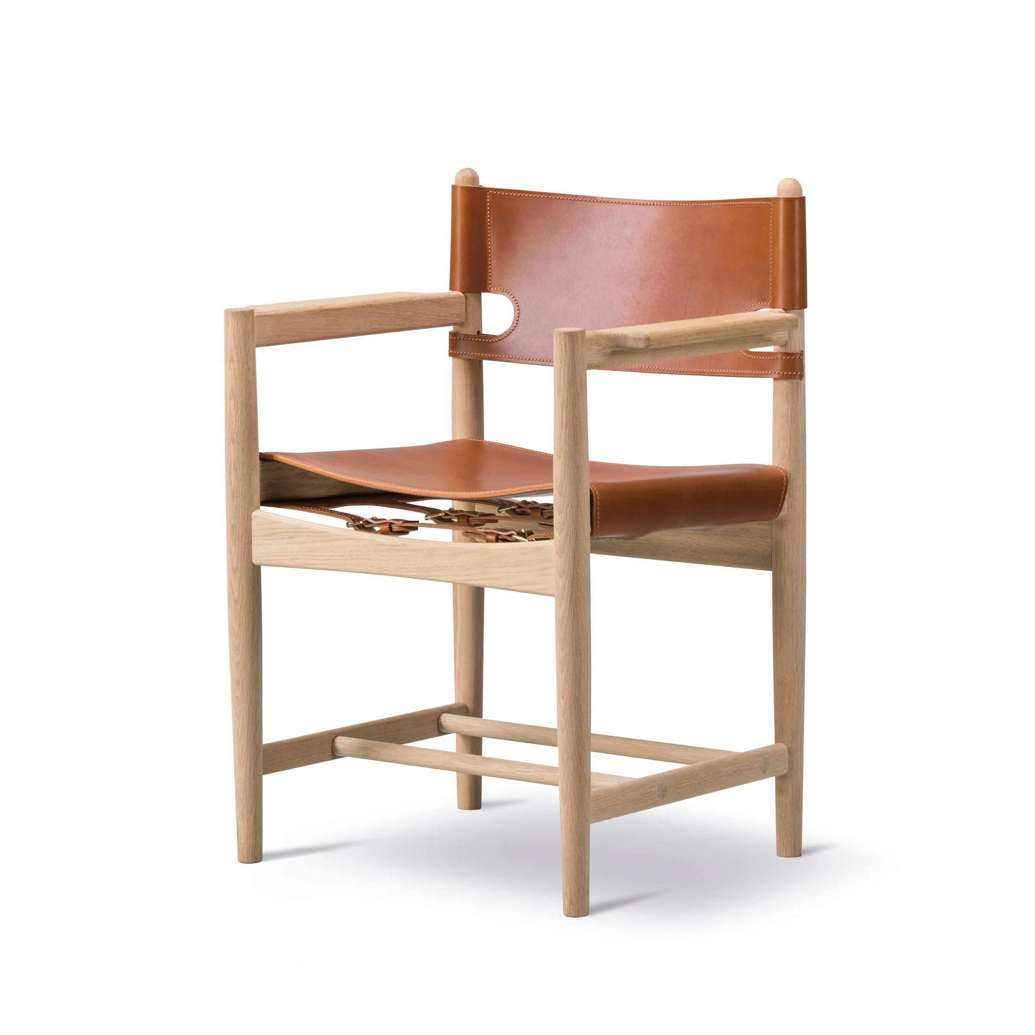 Spanish Dining Chair With Arms by Fredericia - Image 7