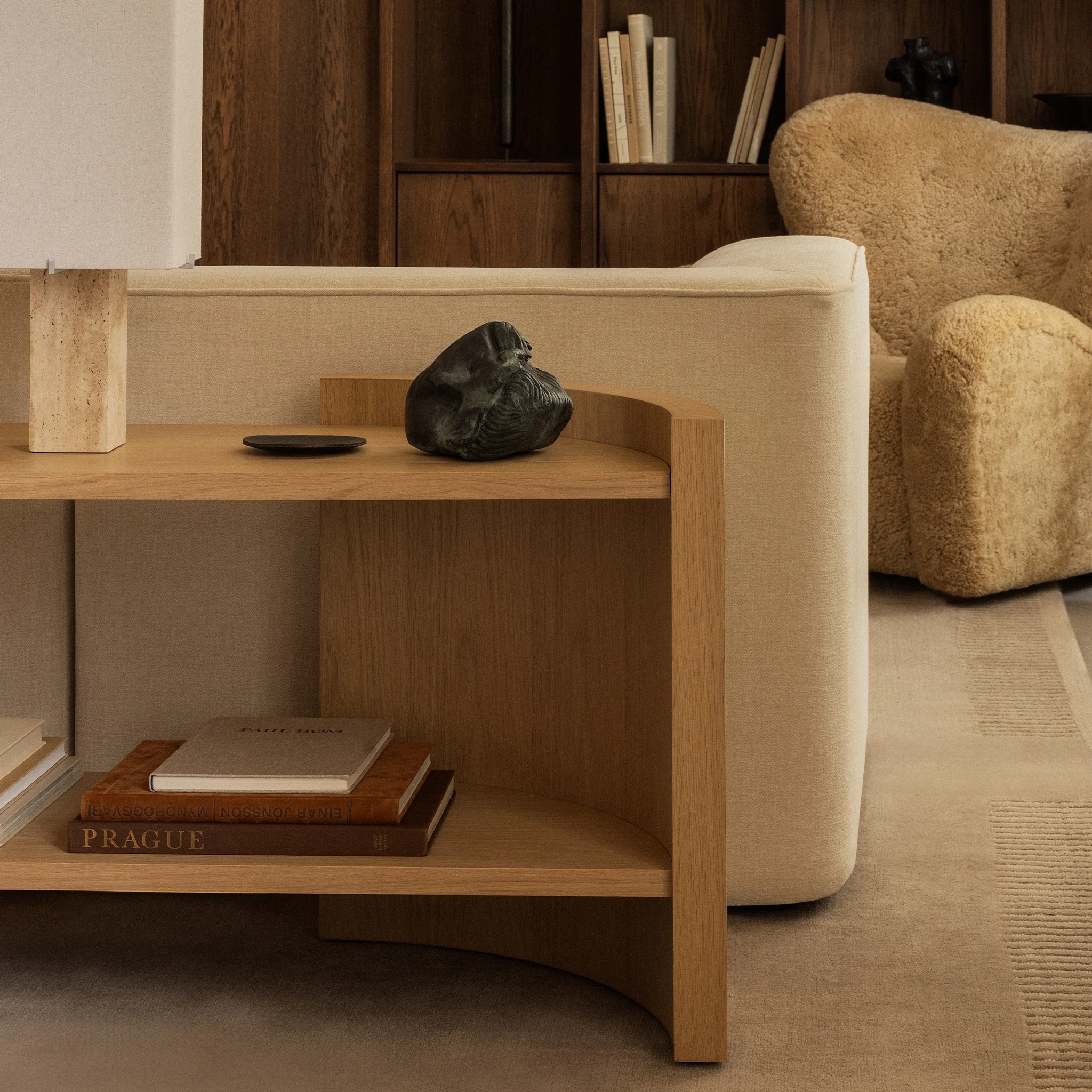 Crescent Shelving by Colin King Studio - Image 7