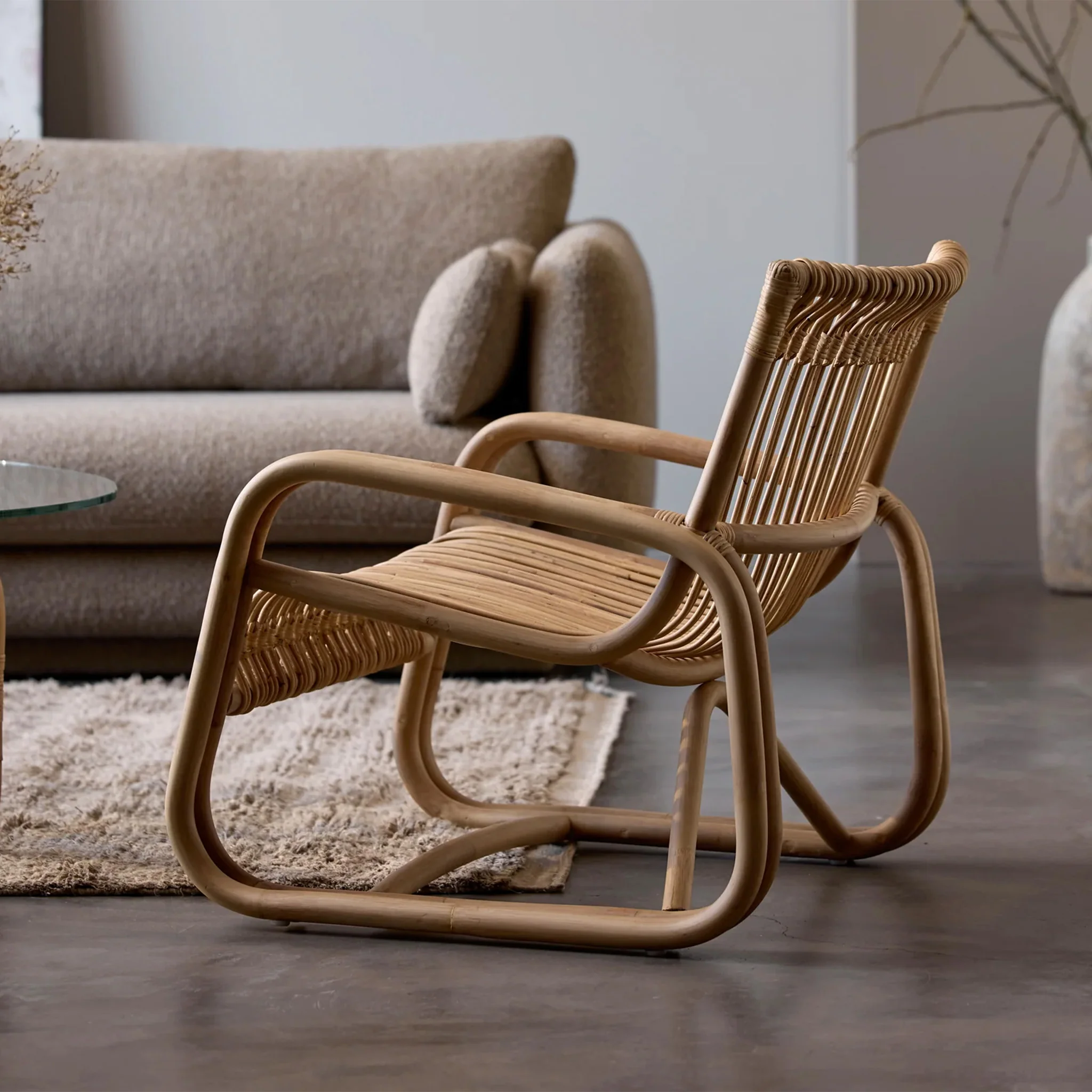 Curve Indoor Lounge Chair By Cane-line - Image 4