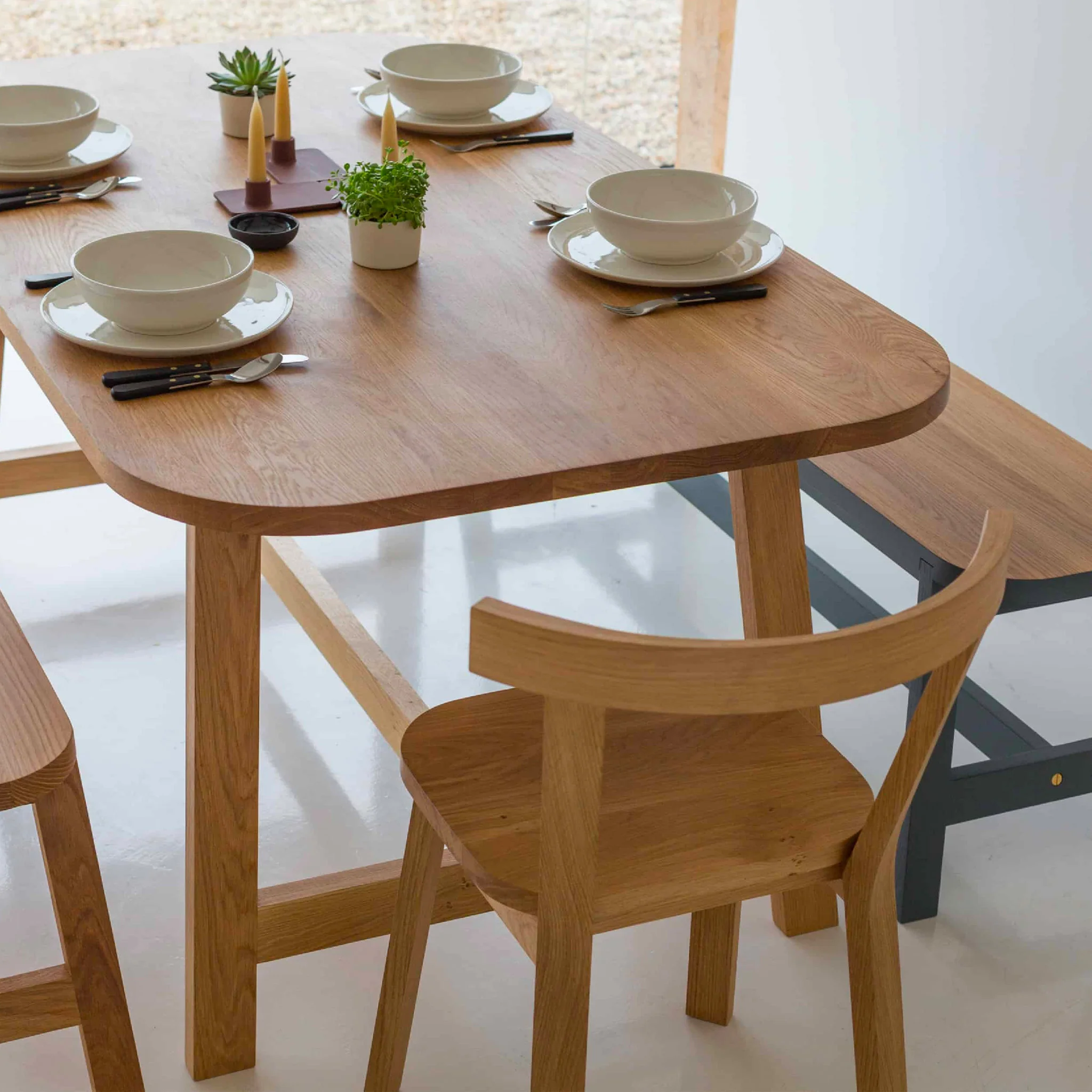 Dining Table Three by Another Country - Image 2