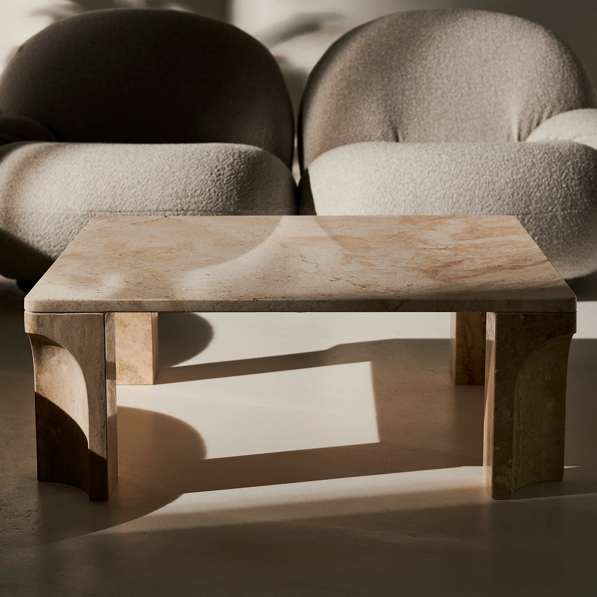 Doric Coffee Table 80cm Square by GamFratesi for Gubi - Image 5