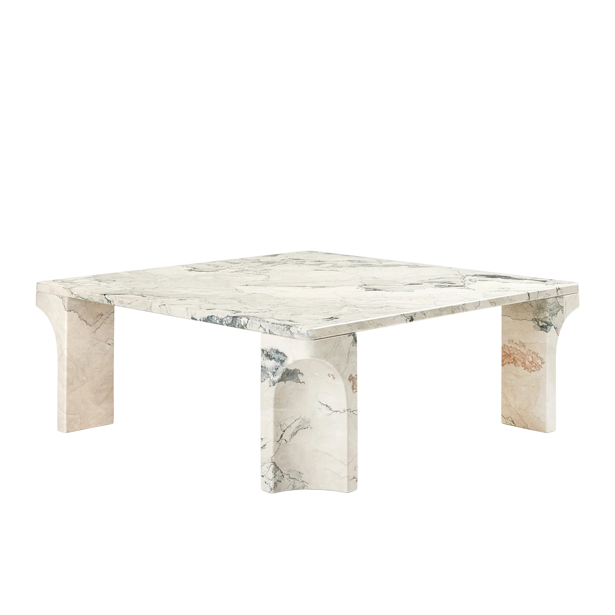 Doric Coffee Table 80cm Square by GamFratesi for Gubi - Image 8
