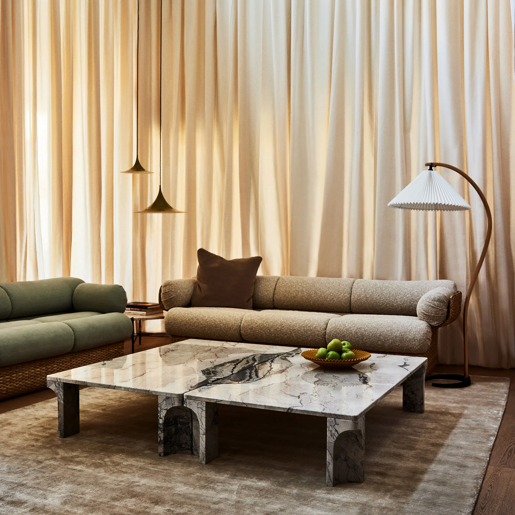Doric Coffee Table 80cm Square by GamFratesi for Gubi - Image 9