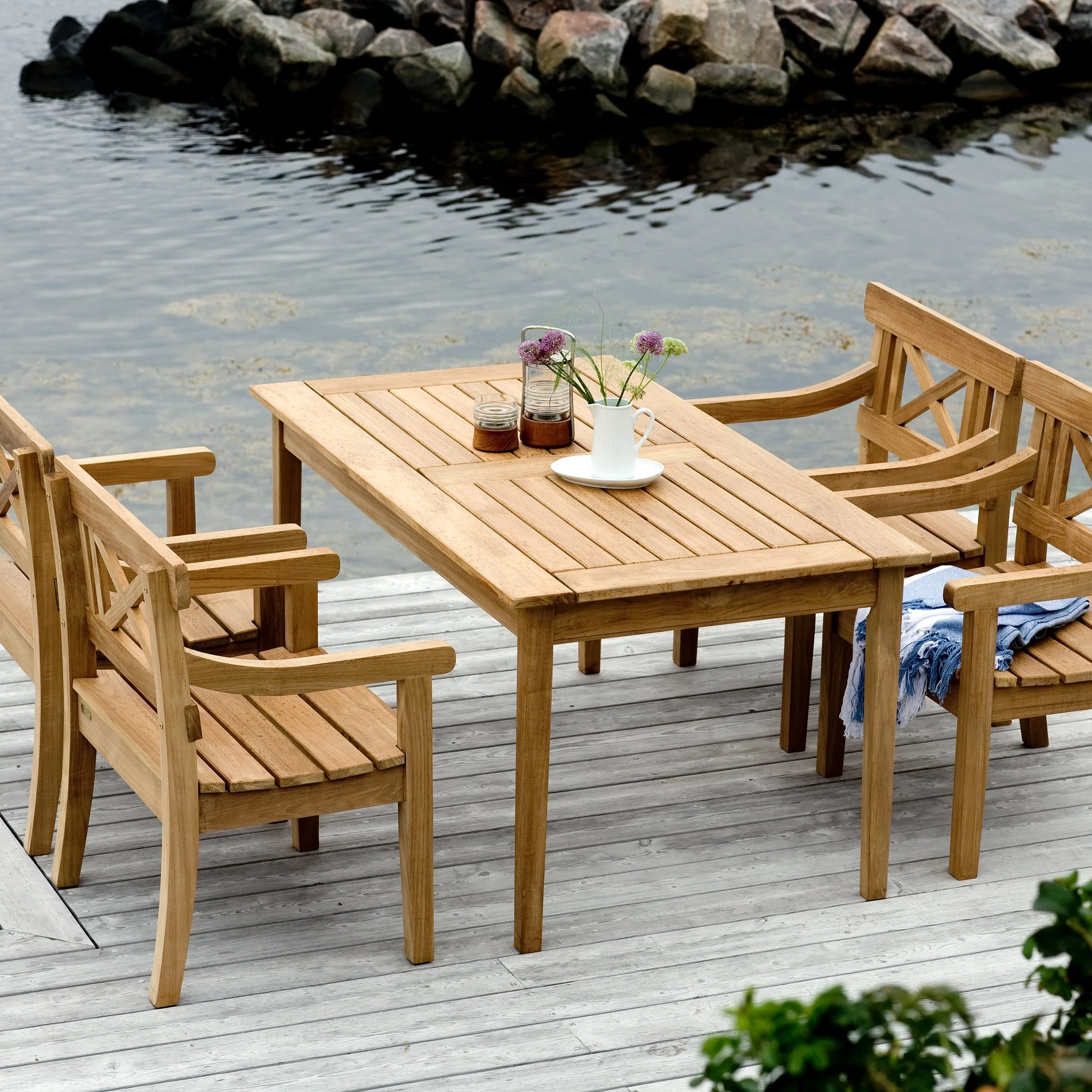 Drachmann Table Rectangular by Skagerak - Image 3