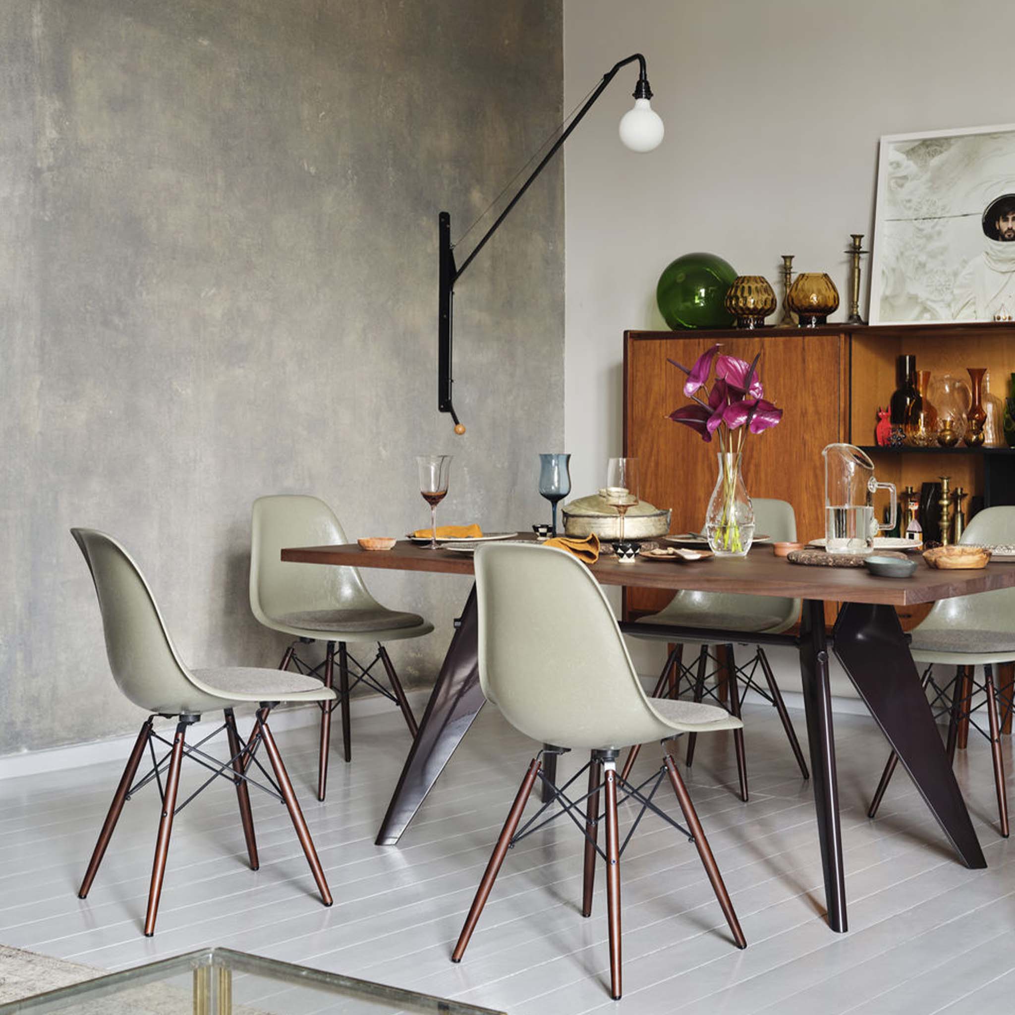 Eames Fiberglass Chair DSW by Vitra - Image 6