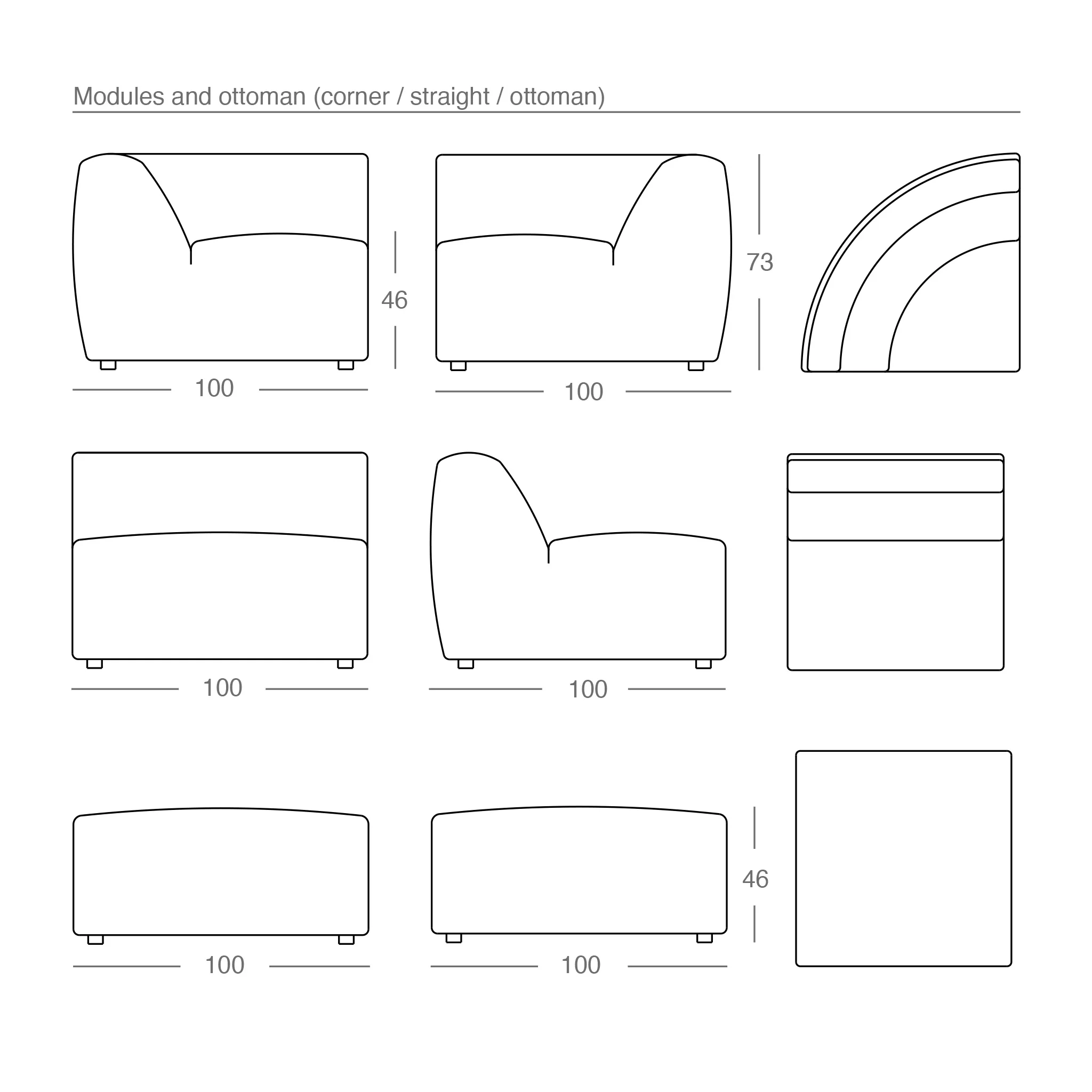 Element Modular Sofa by Philippe Malouin for SCP - Image 2