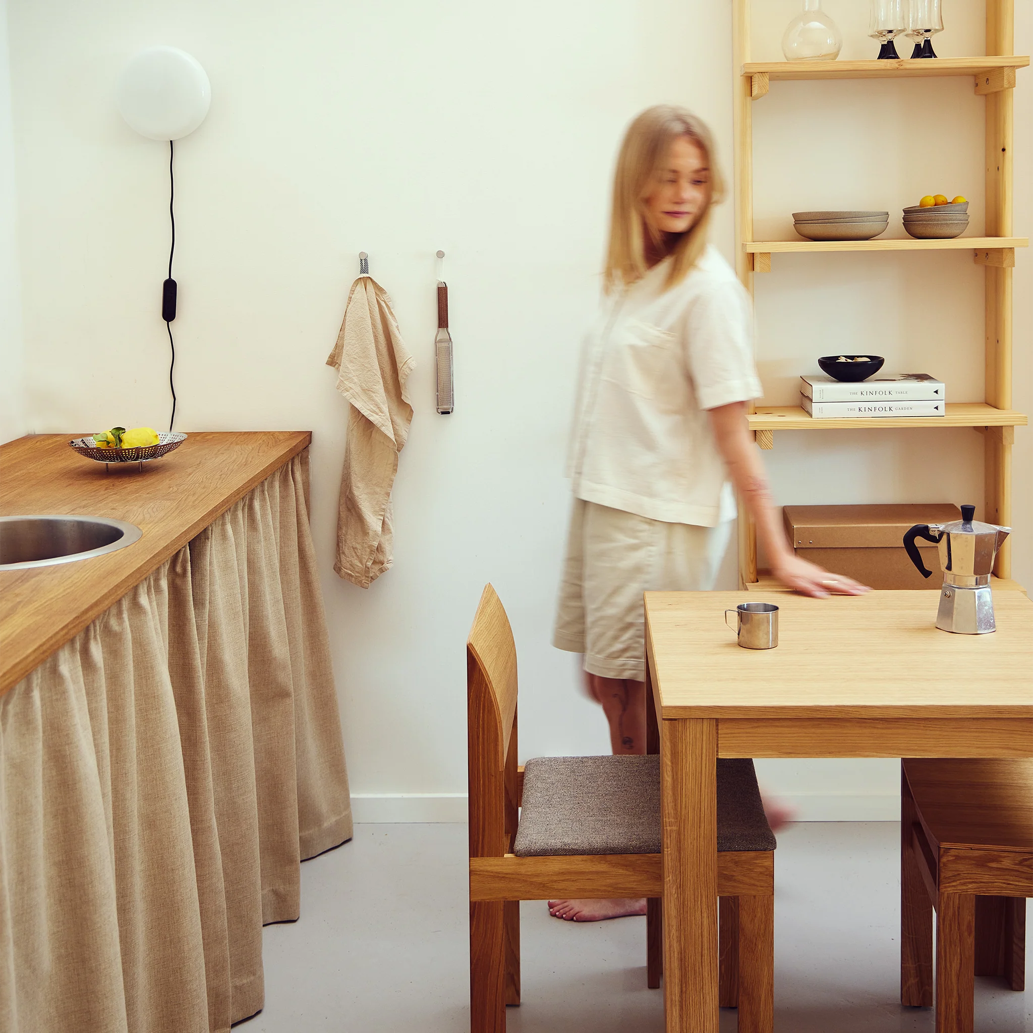 Element Square Table 70cm by Form and Refine - Image 3