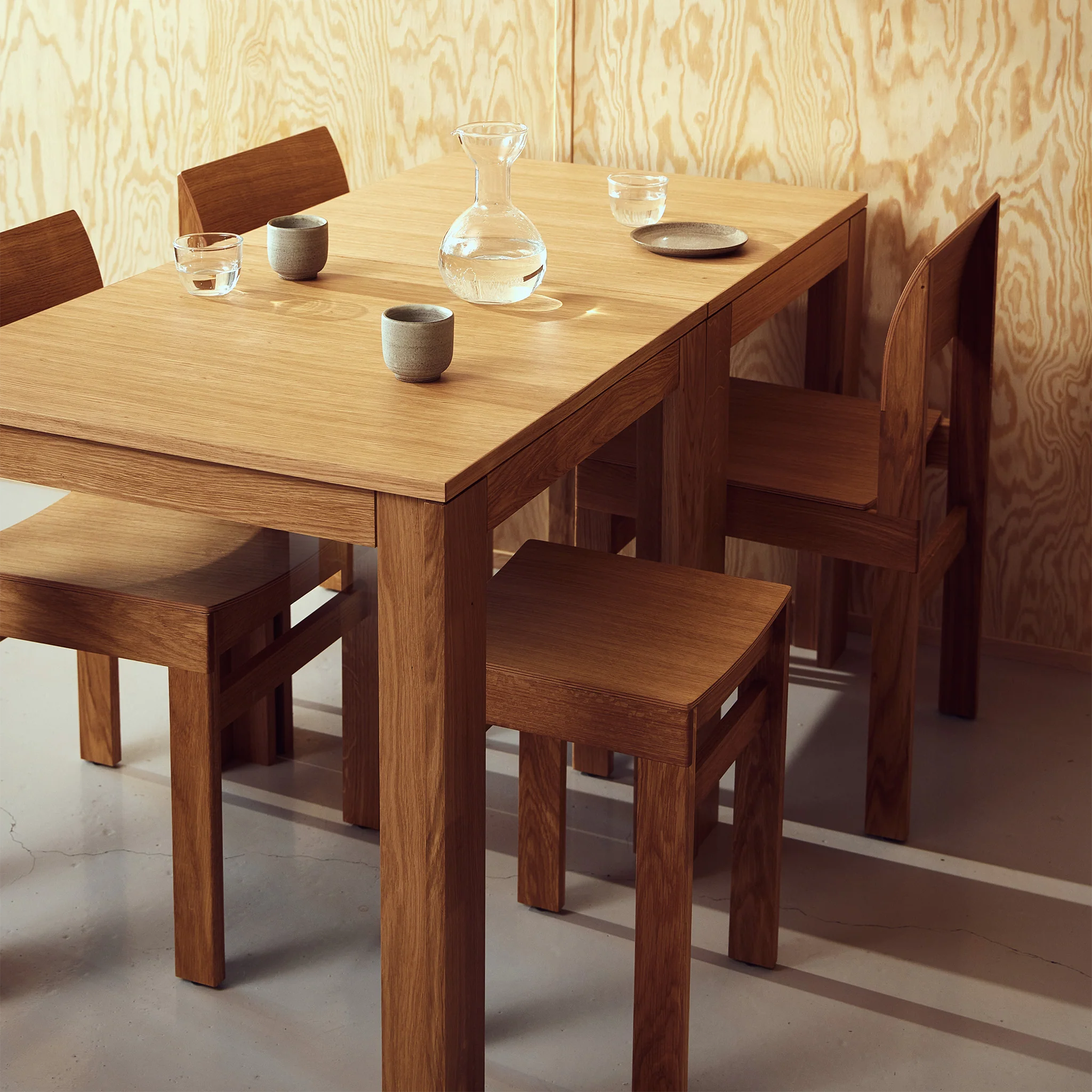 Element Square Table 70cm by Form and Refine - Image 5