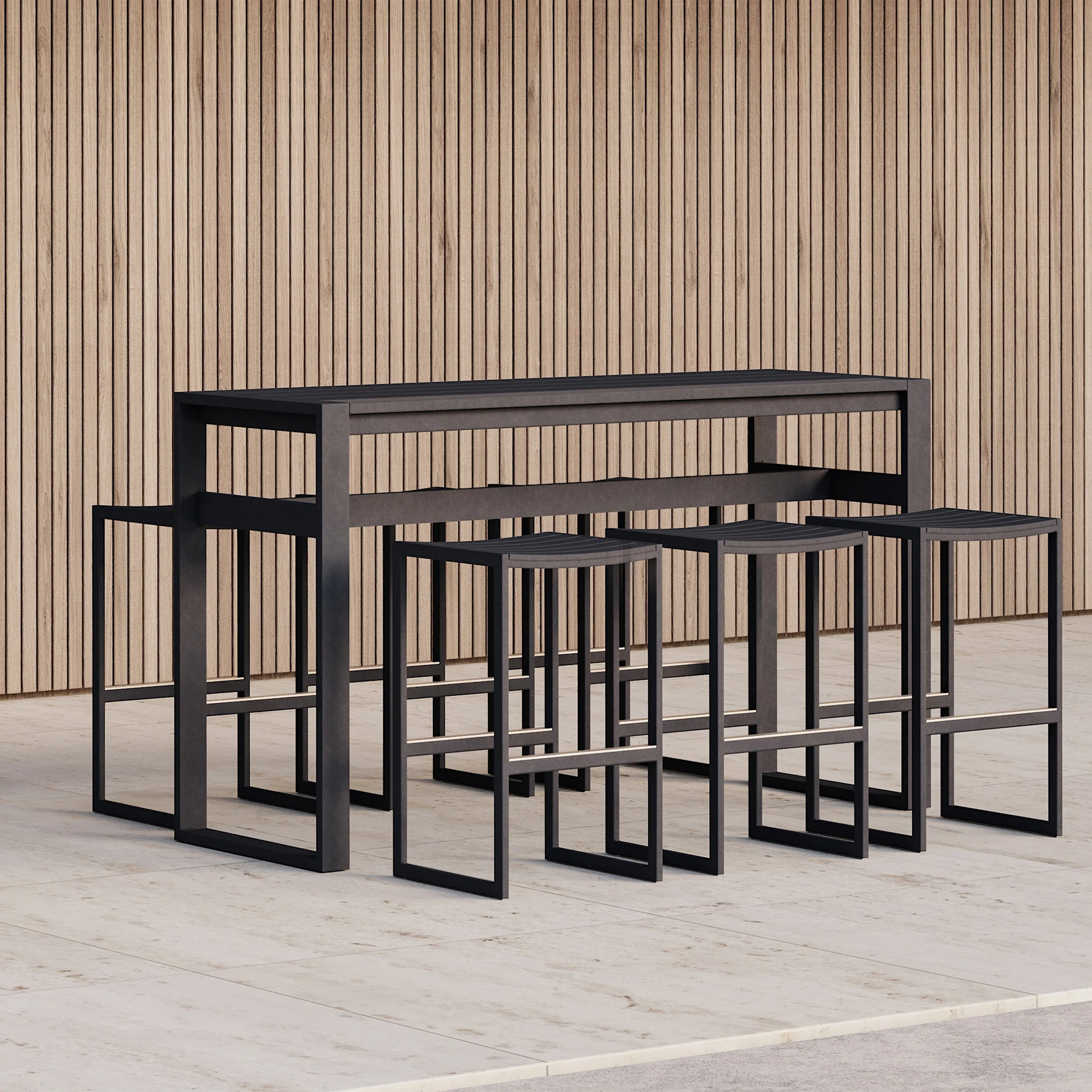Eos Rectangular Bar Table by Case - Image 2