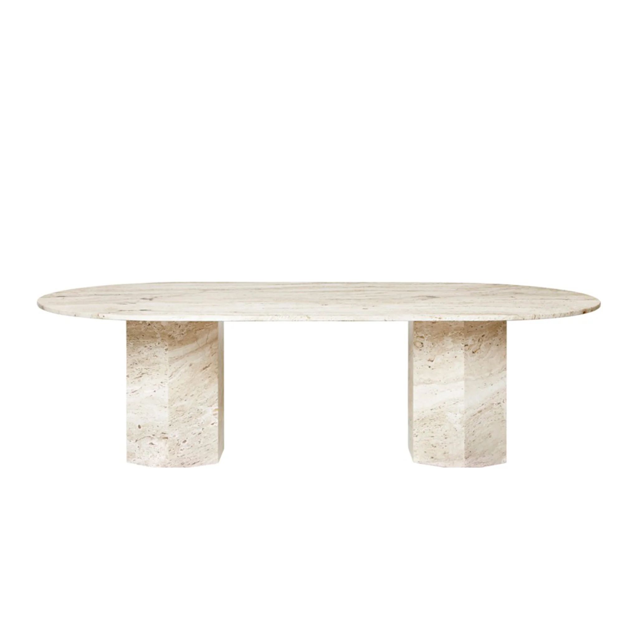 Epic Dining Table Elliptical by Gubi