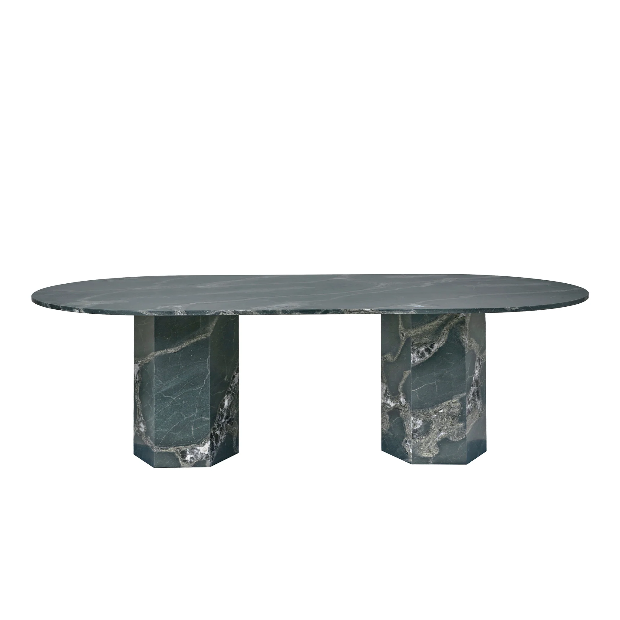 Epic Dining Table Elliptical by Gubi - Image 2