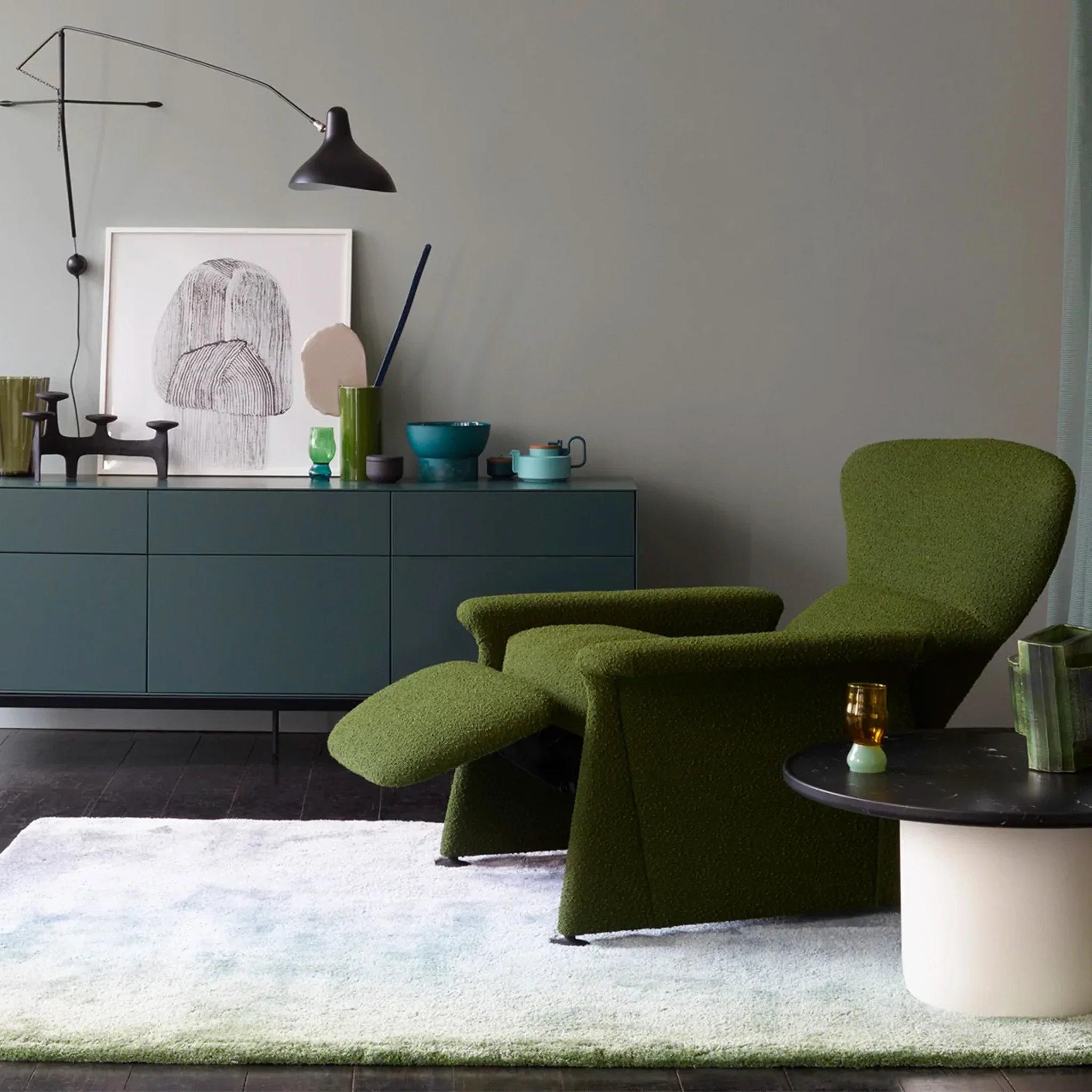 Ewelina Reclining Armchair By Matthew Hilton for SCP - Image 4