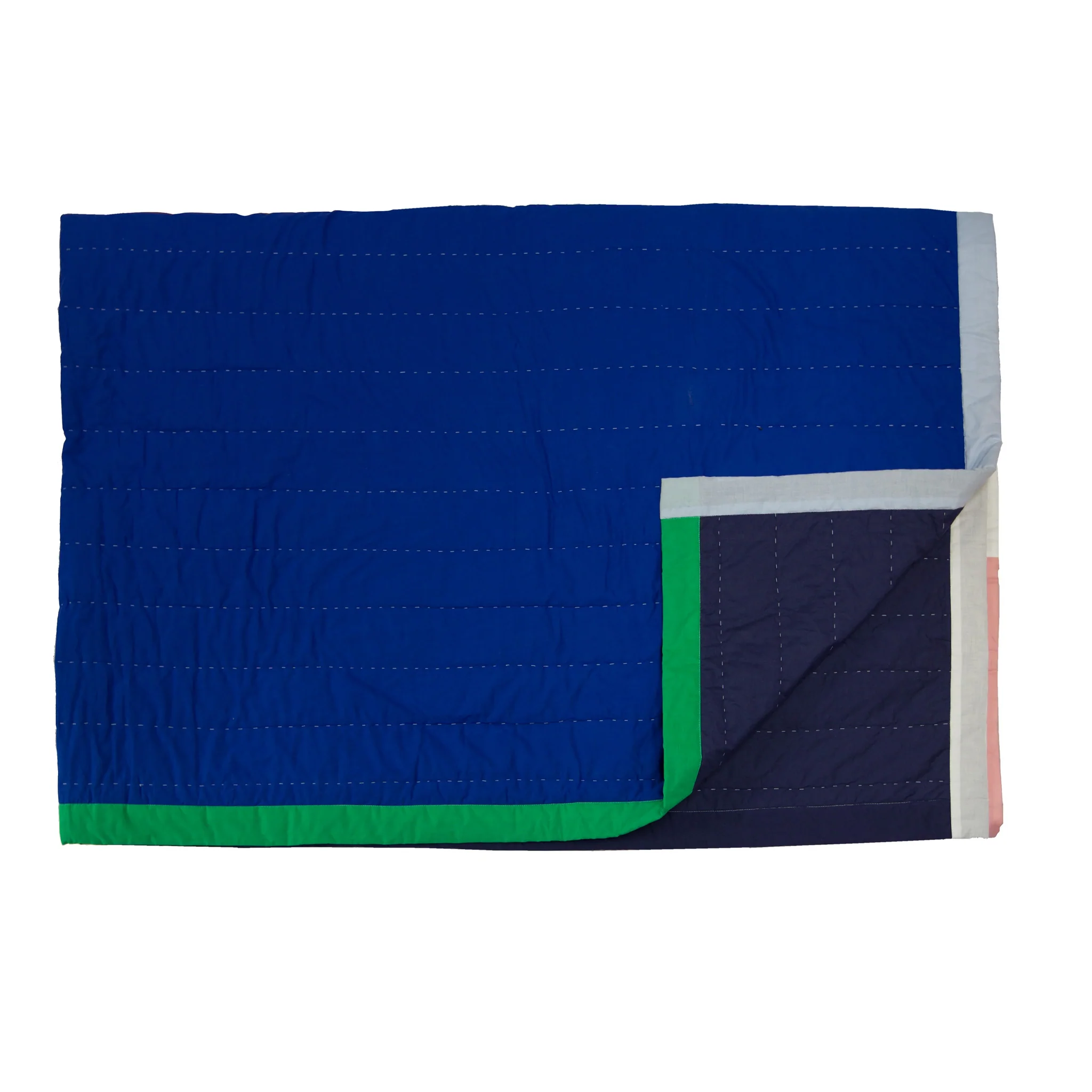 Extra Large Colour Block Quilt - Image 2