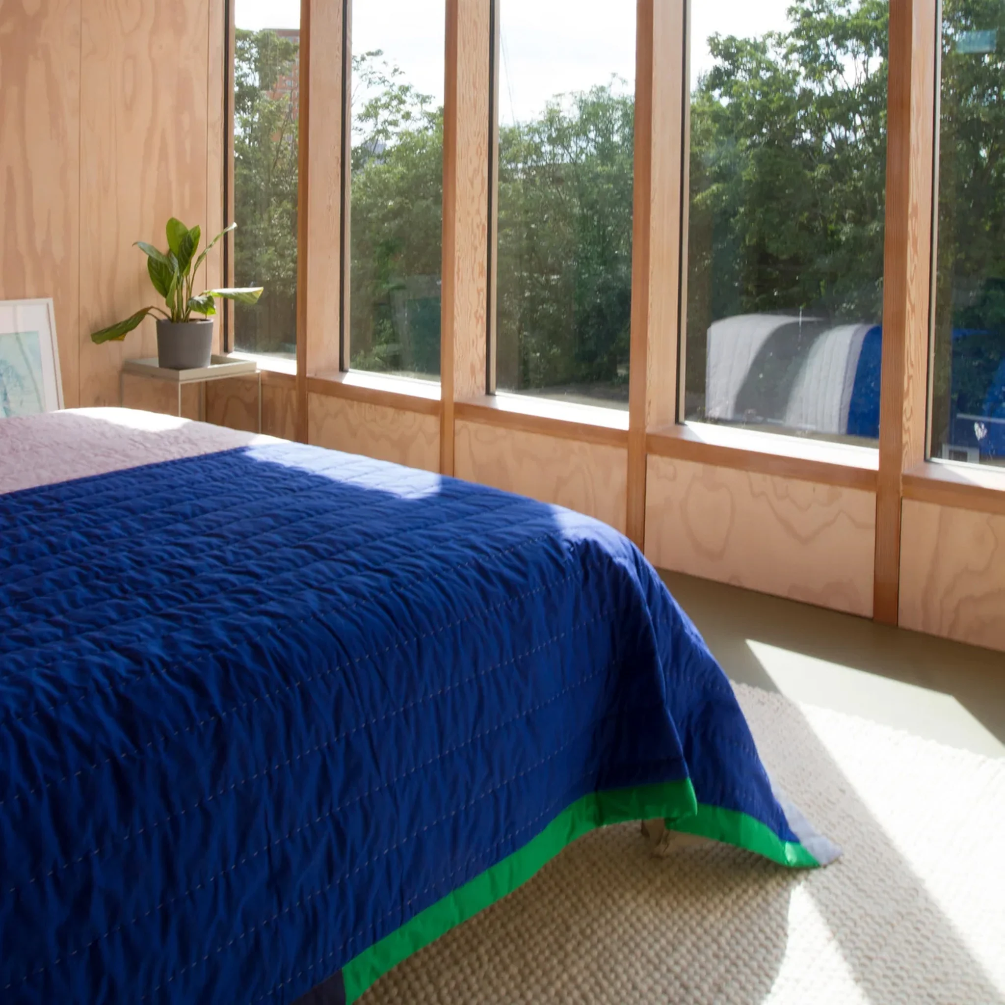 Extra Large Colour Block Quilt - Image 5