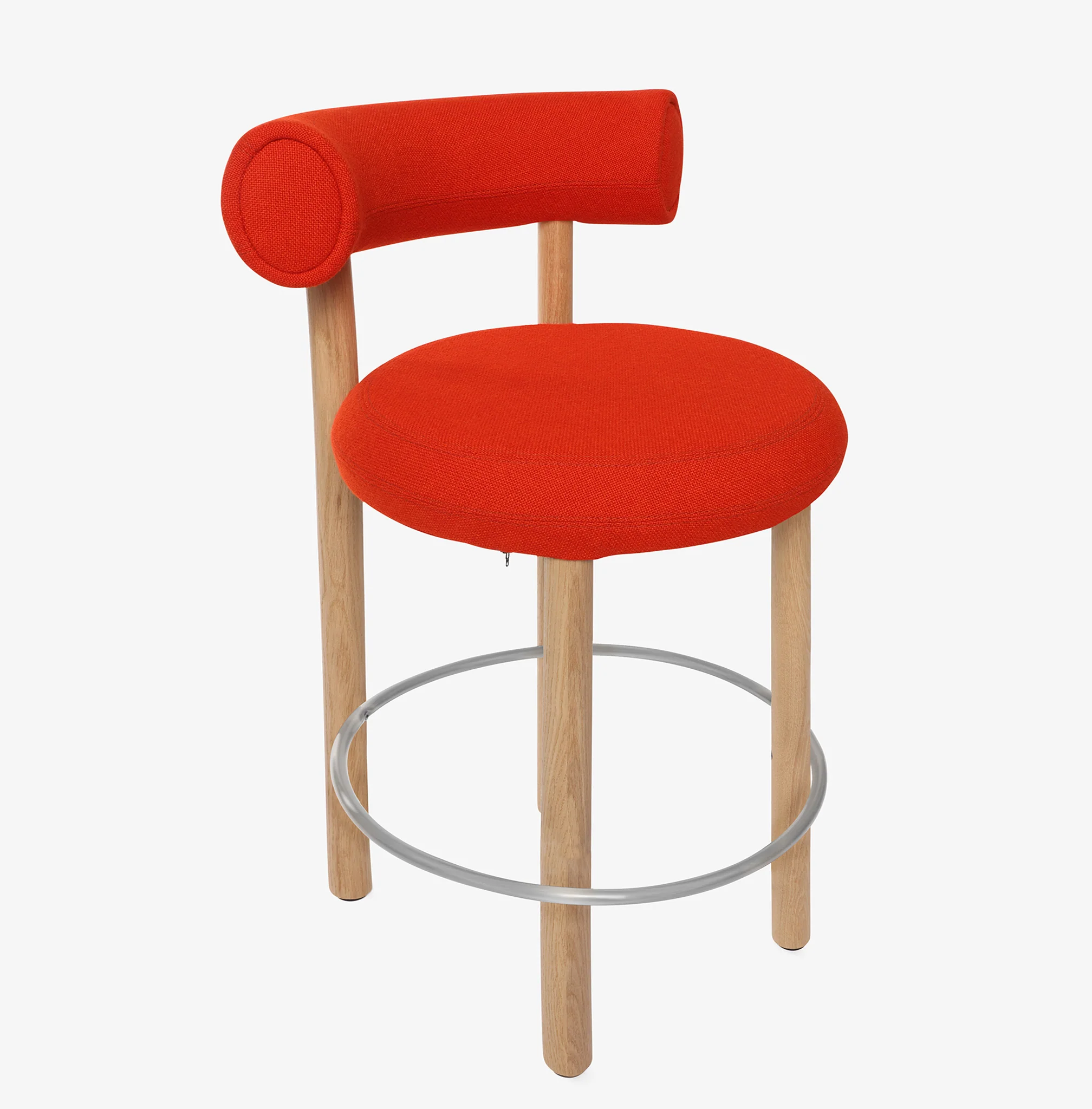 Fat Wood Bar Stool by Tom Dixon - Image 2