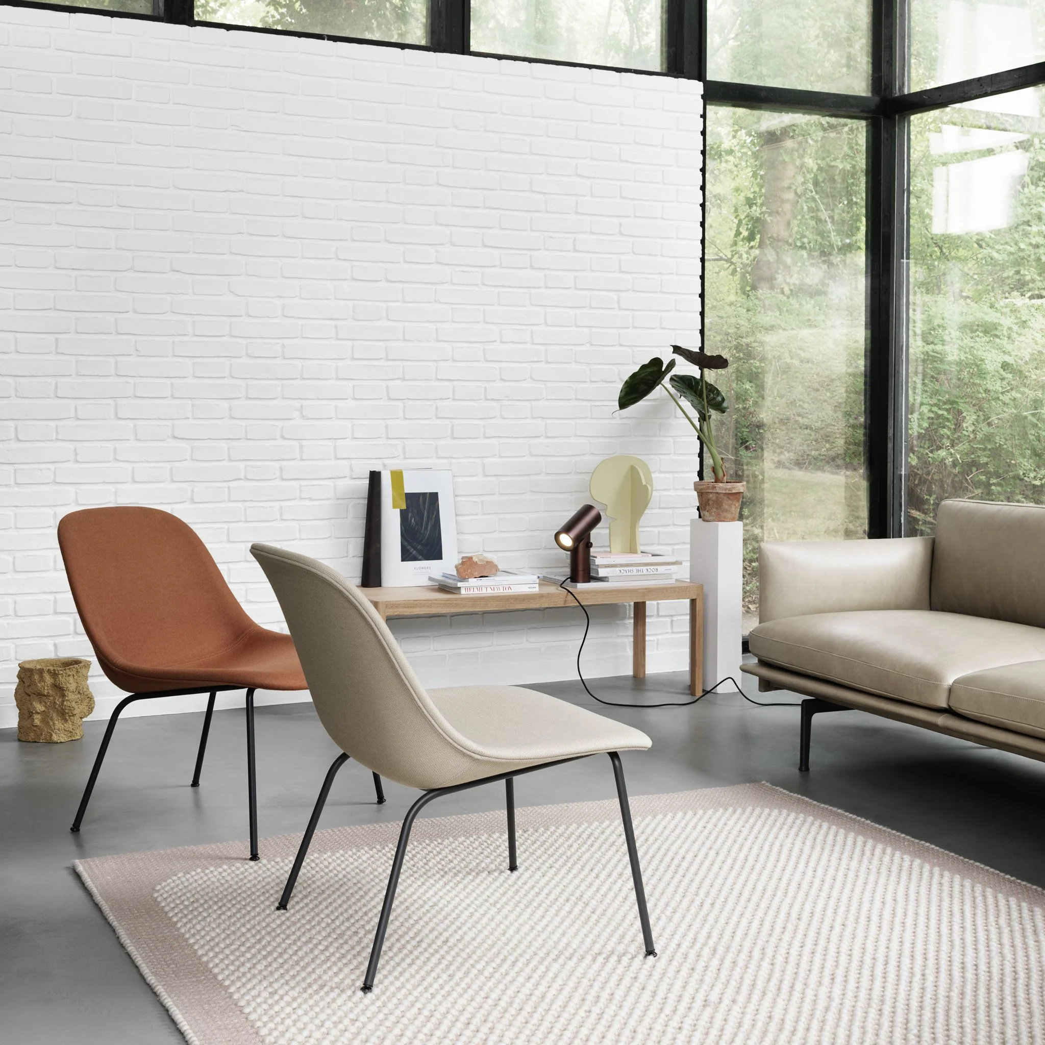 Fiber Lounge Chair Tube Base by Muuto - Image 6