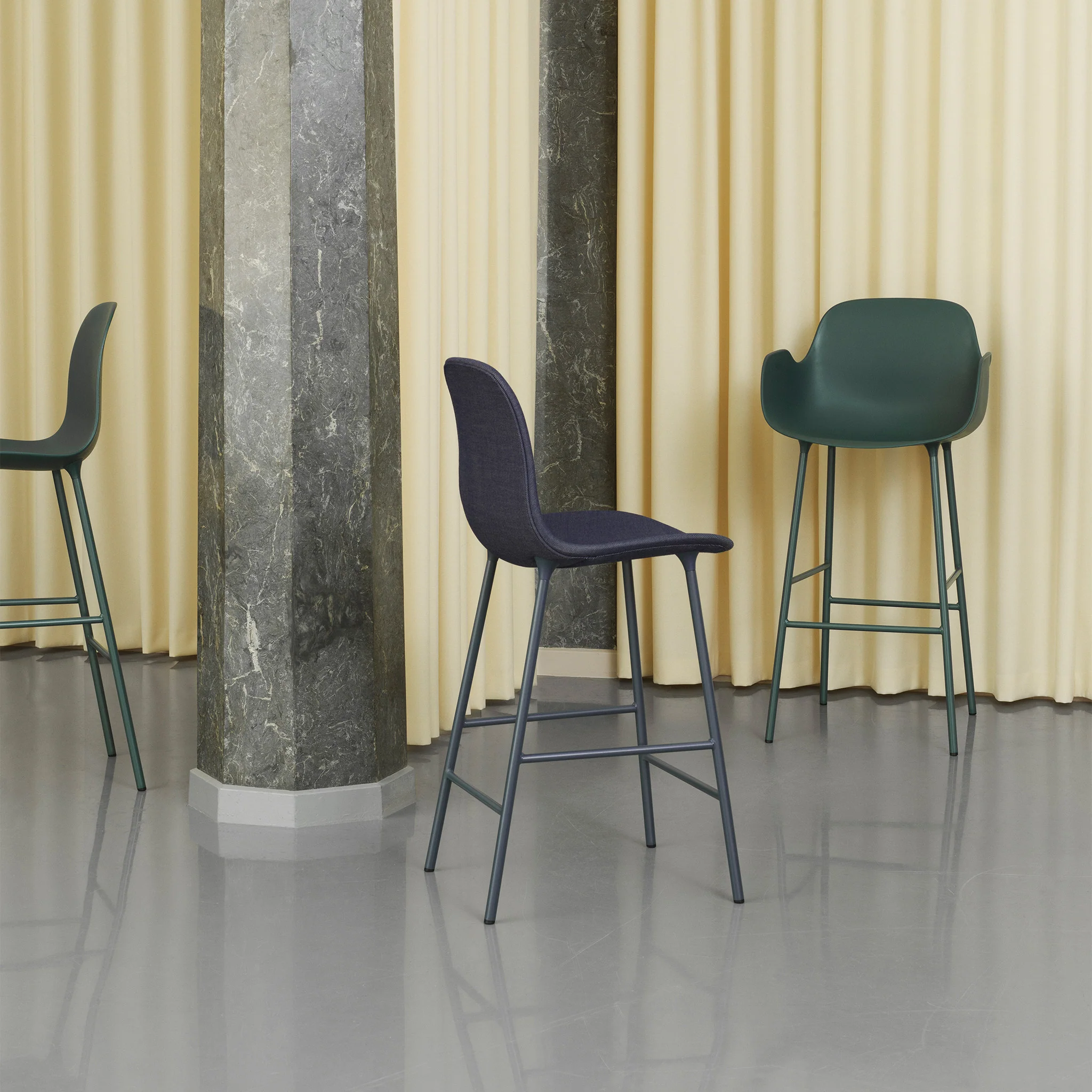Form Bar Armchair with Steel Base by Normann Copenhagen - Image 10