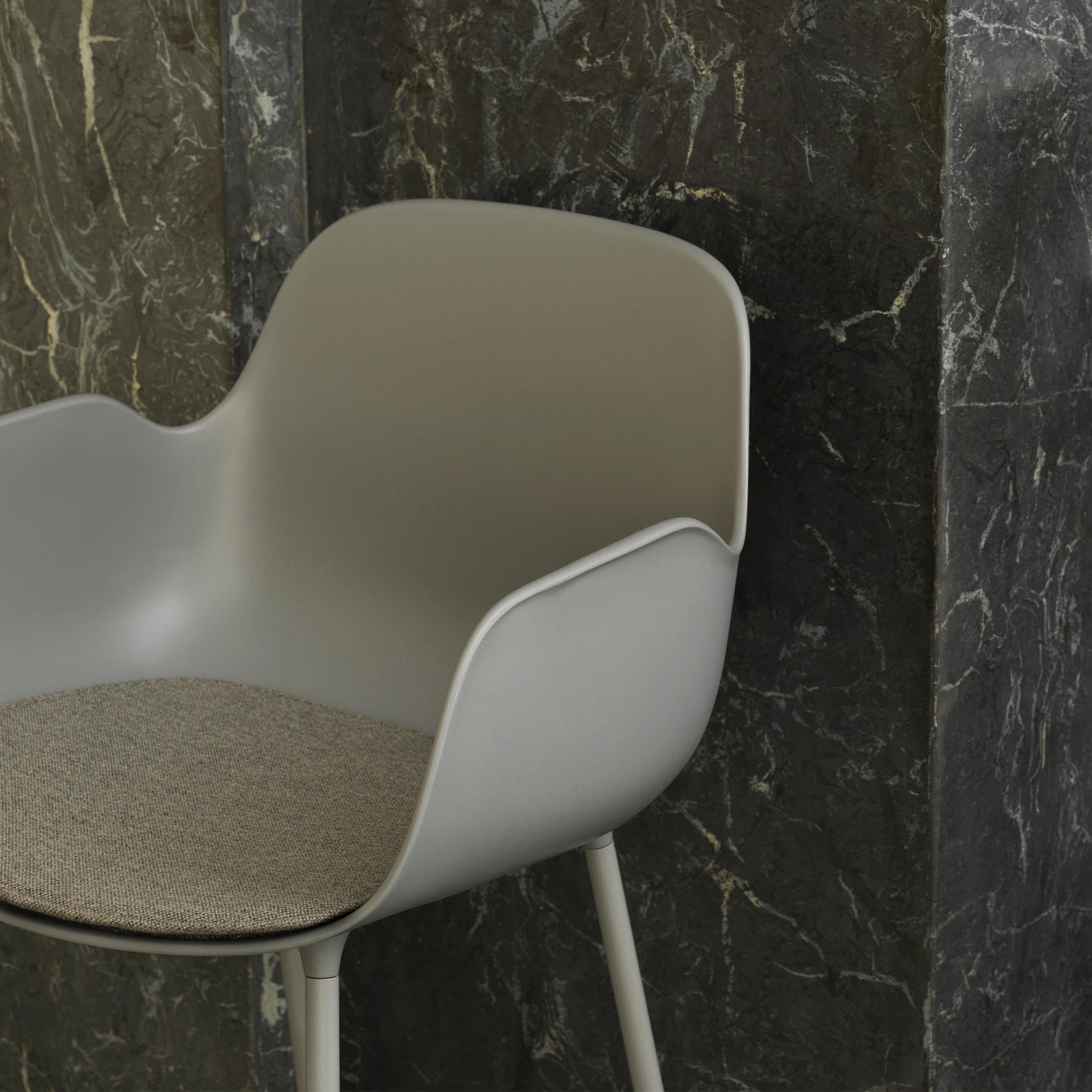 Form Bar Armchair with Steel Base by Normann Copenhagen - Image 8