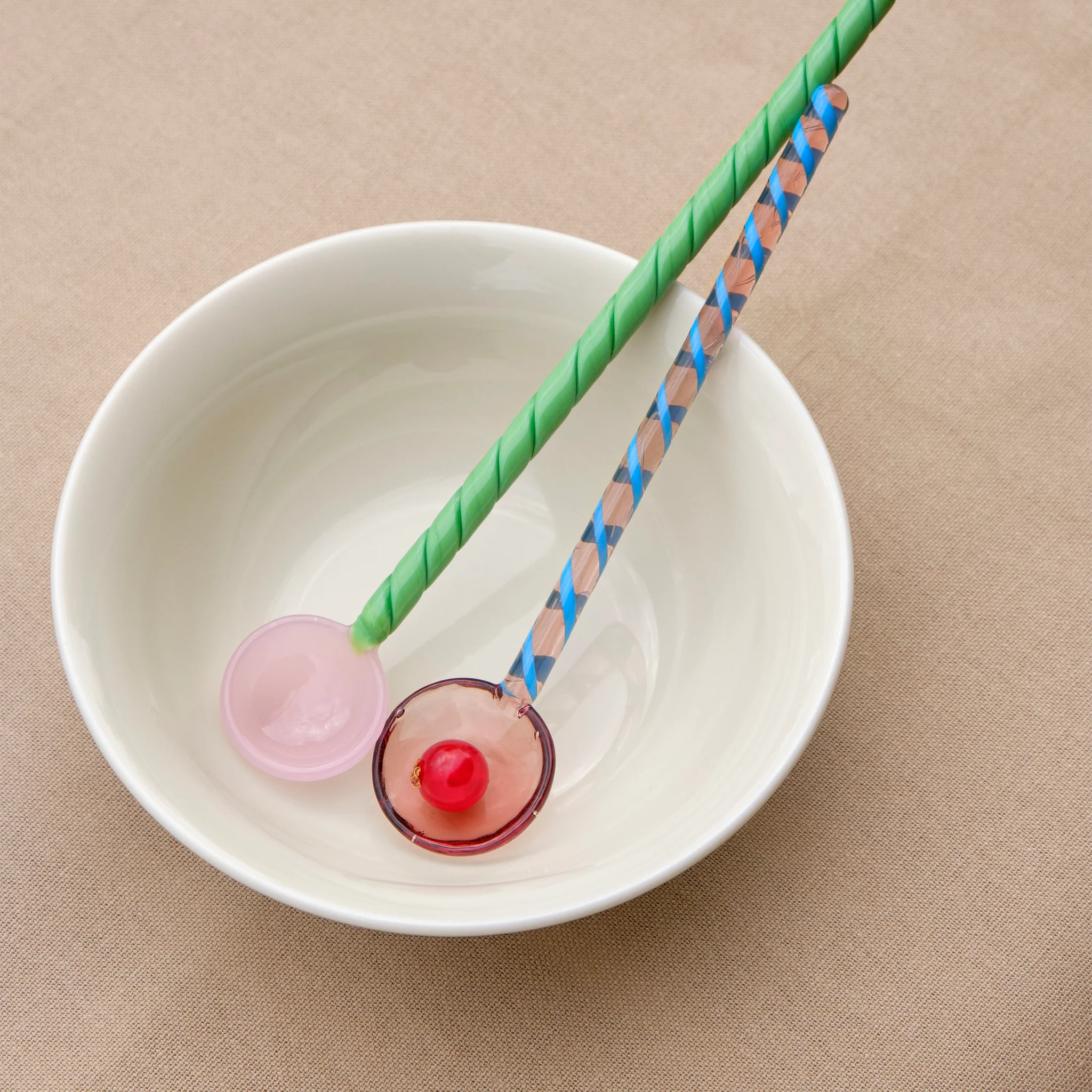 Glass Spoons - Twist by HAY - Image 2