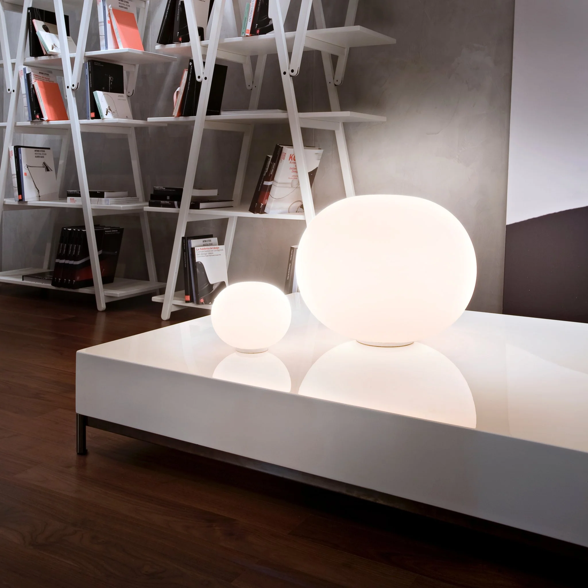 Glo-Ball Basic Table / Floor Lamp by Jasper Morrison for Flos - Image 3
