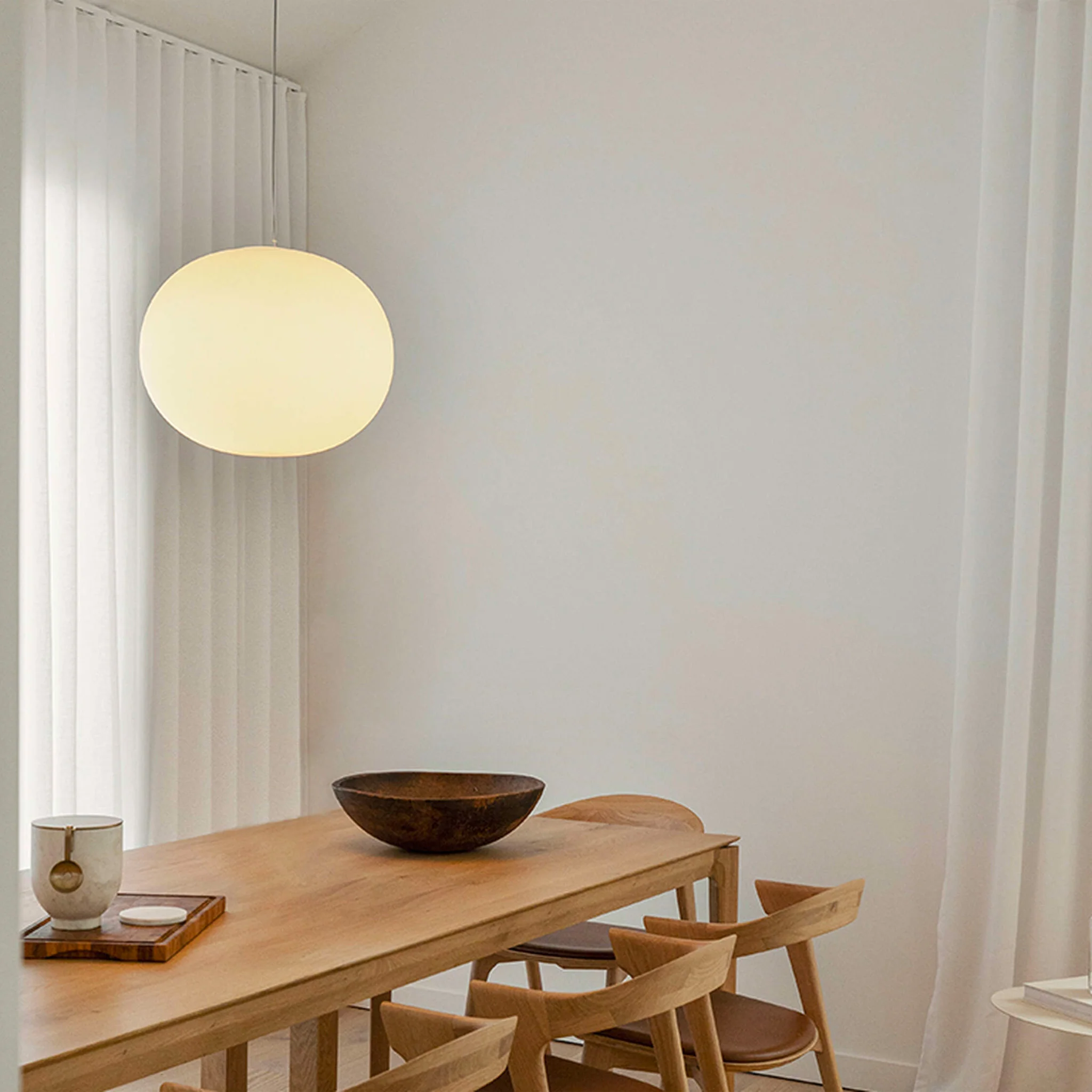Glo-Ball Pendant S2 by Jasper Morrison for Flos - Image 3