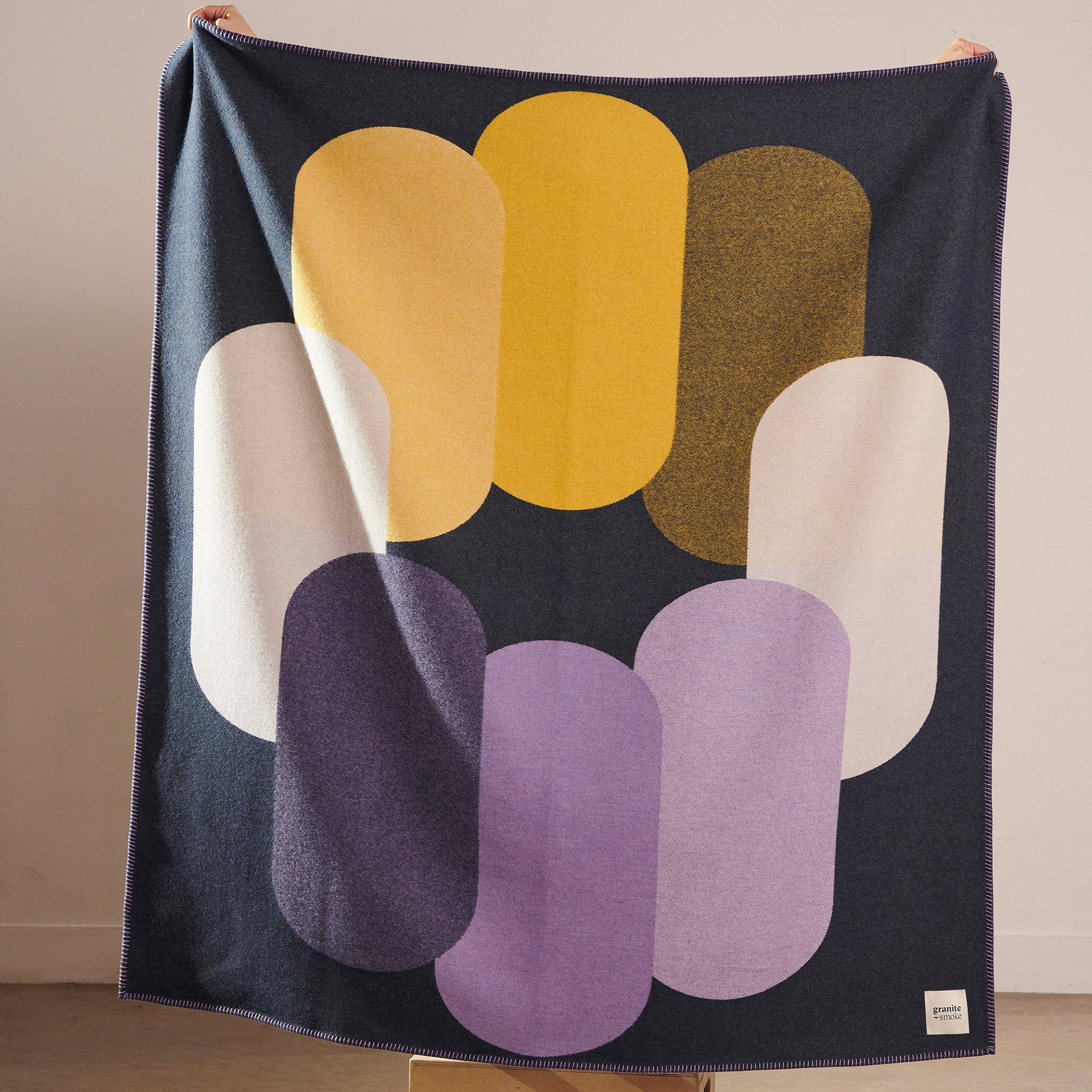 Gradient Pill Recycled Wool Blanket - Image 4