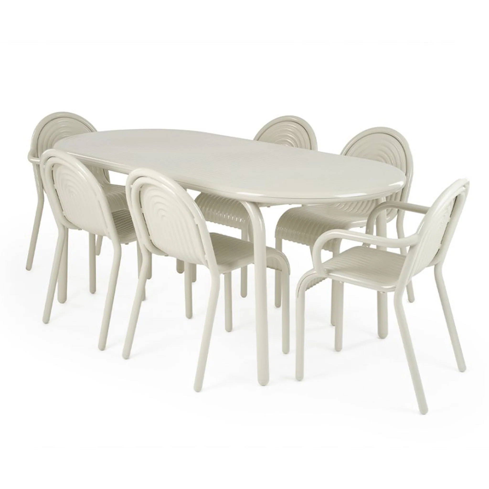 Groove Obround Dining Table by Tom Dixon - Image 3