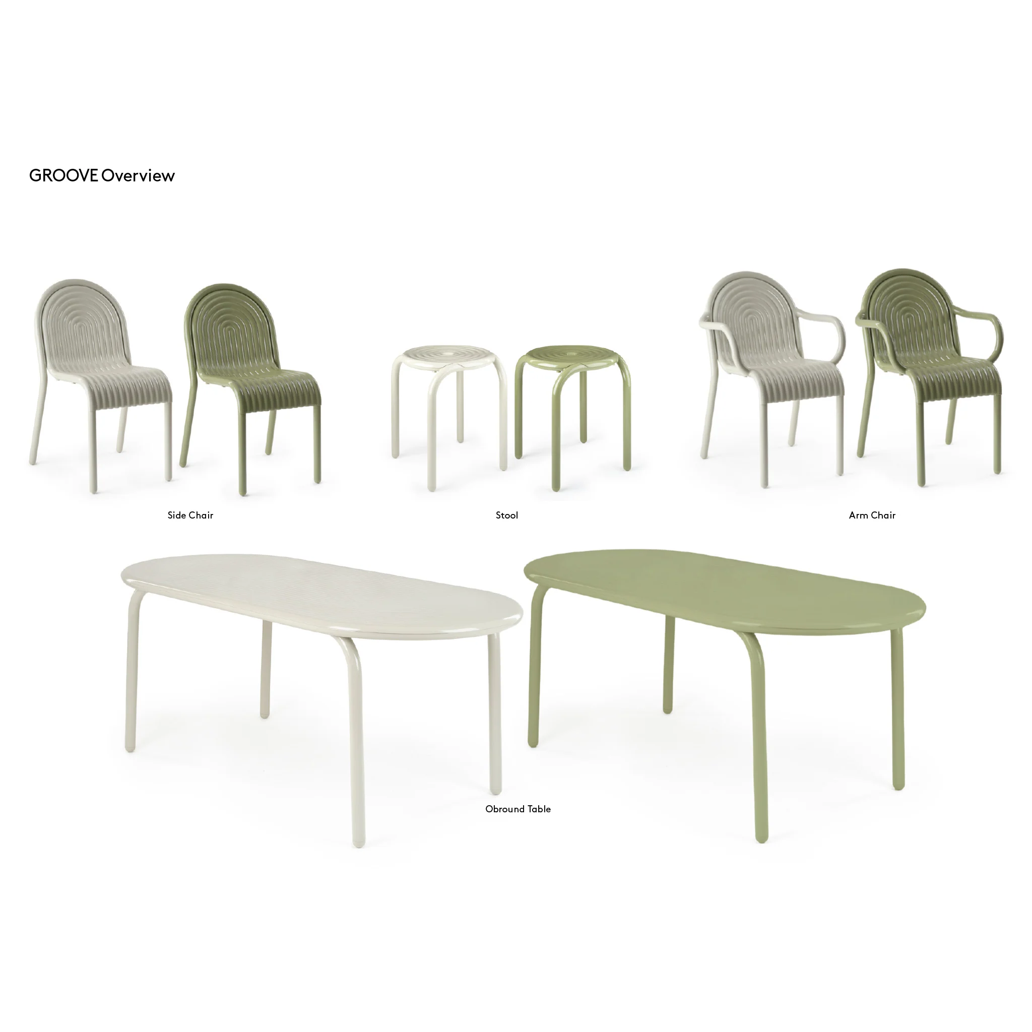 Groove Obround Dining Table by Tom Dixon - Image 4