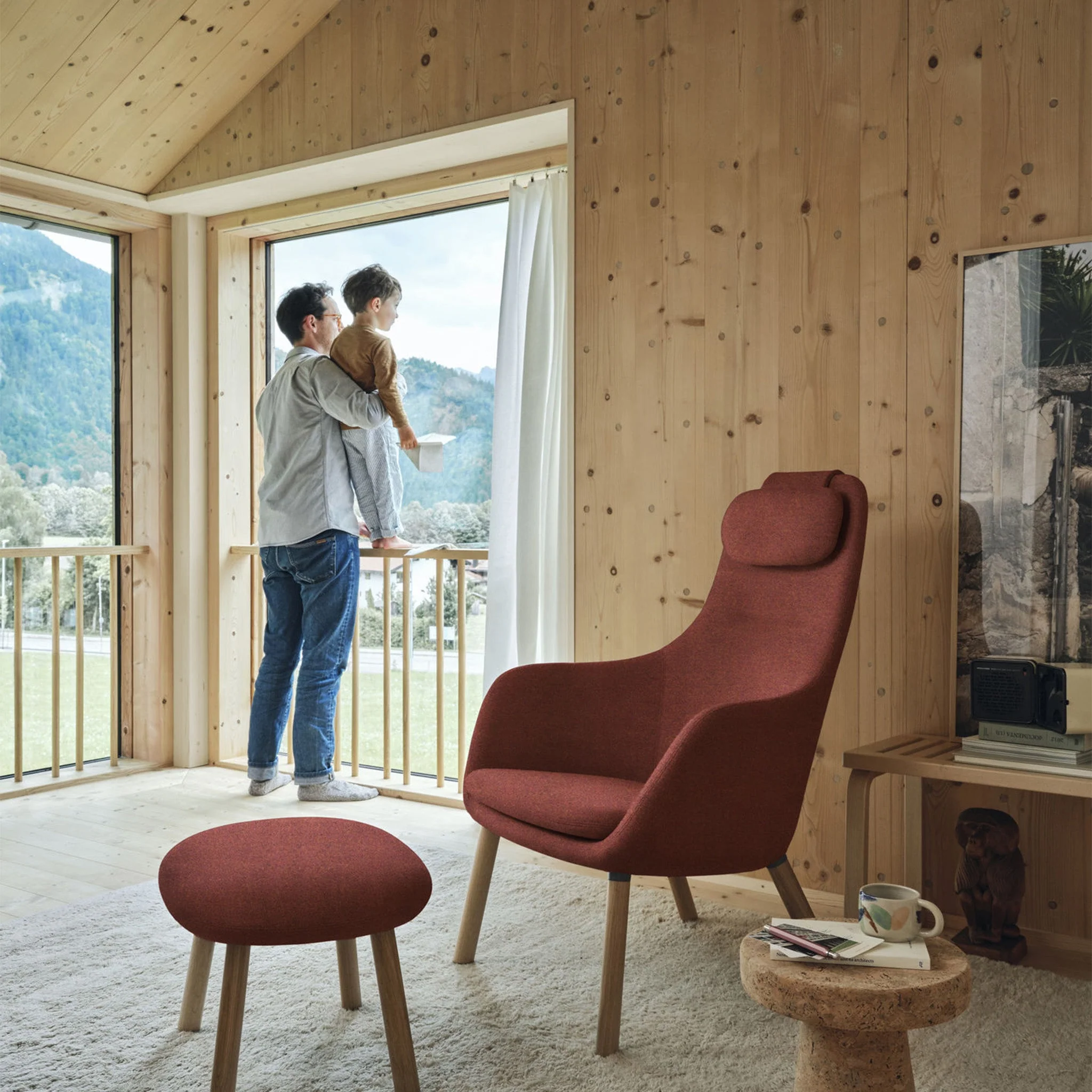 HAL Lounge Ottoman By Jasper Morrison for Vitra - Image 5