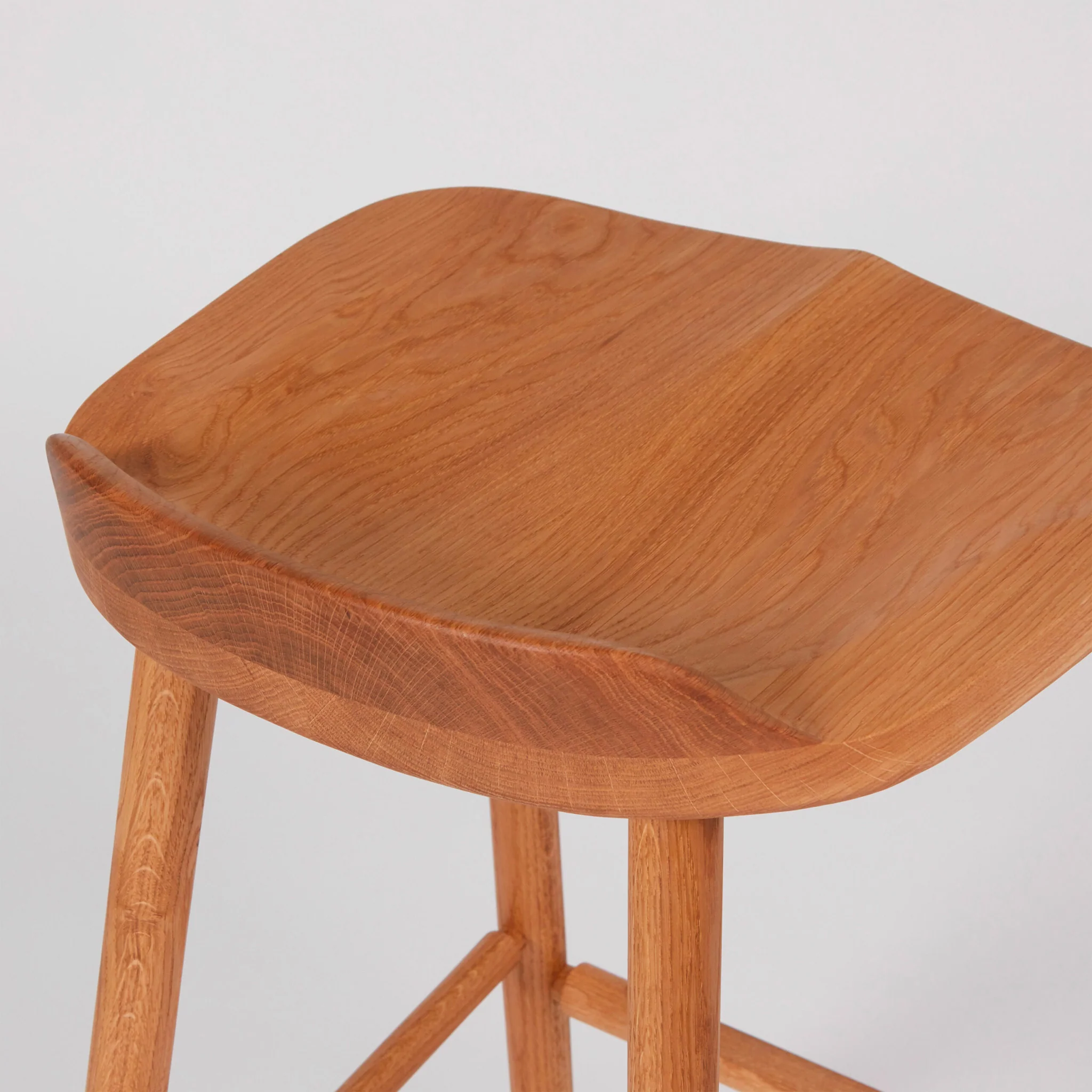 Hardy Backless Bar Stool By Another Country - Image 3