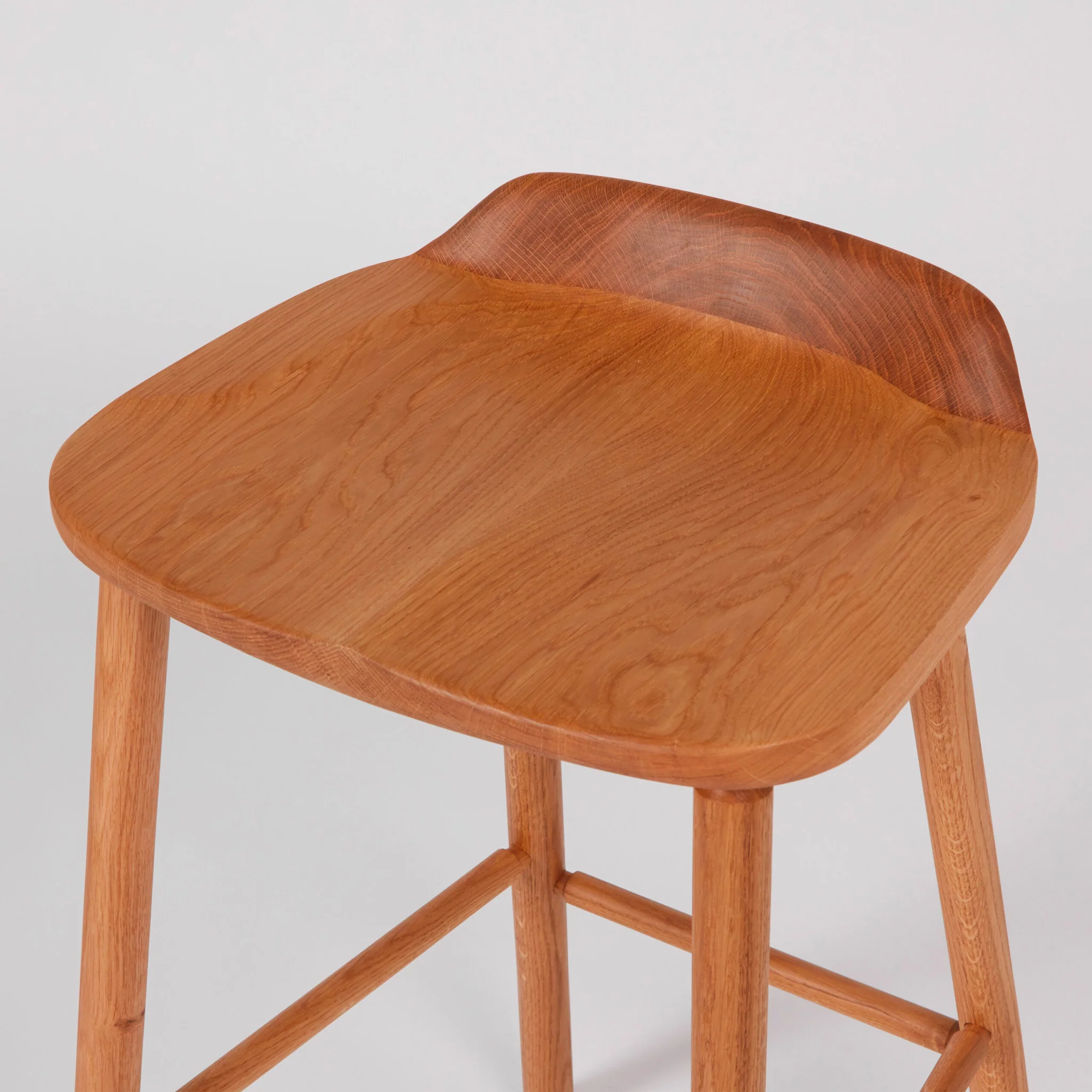 Hardy Backless Bar Stool By Another Country - Image 5