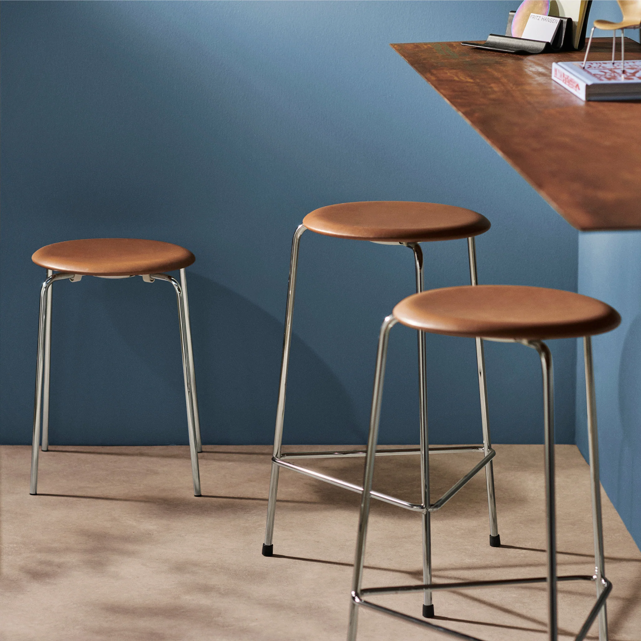 High Dot Counter Stool by Fritz Hansen - Image 5
