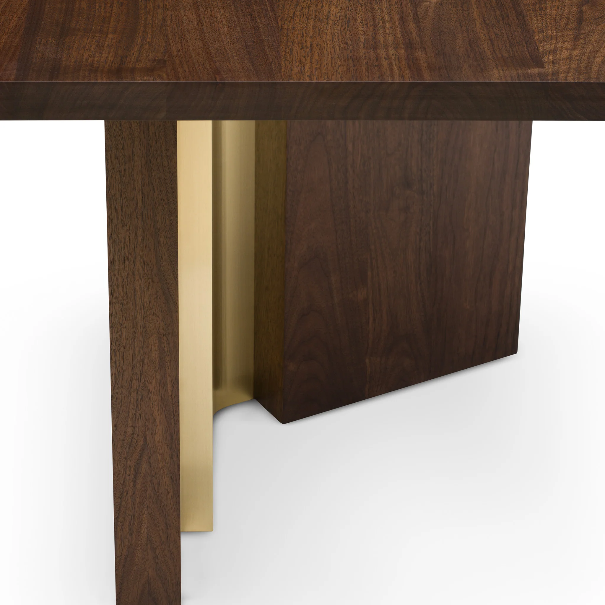 Izar Dining Table With Brass By Anthony Guerrée - Image 4