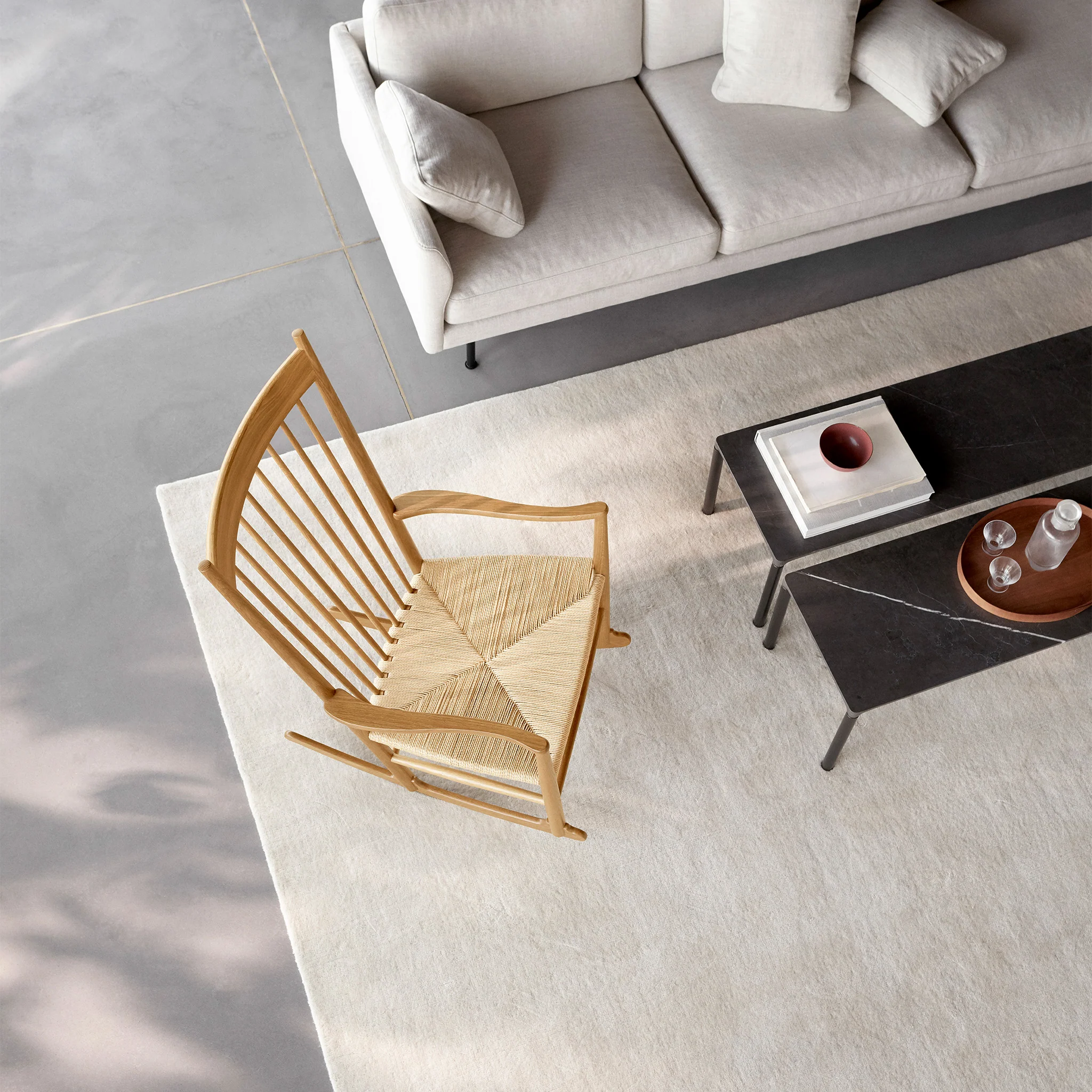 Wegner J16 Rocking Chair by Fredericia - Image 7