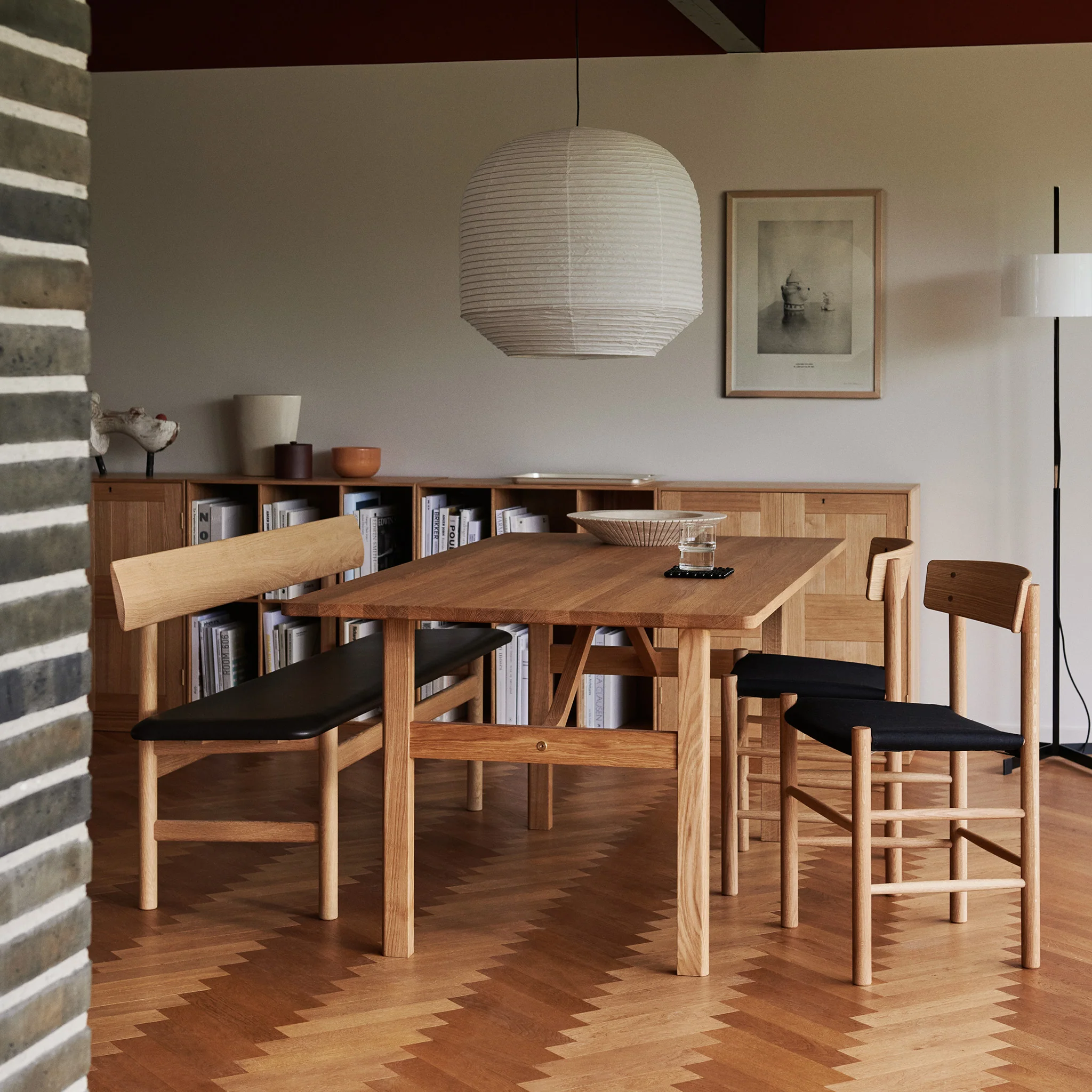 J39 Mogensen Chair / Upholstered Seat - Image 9