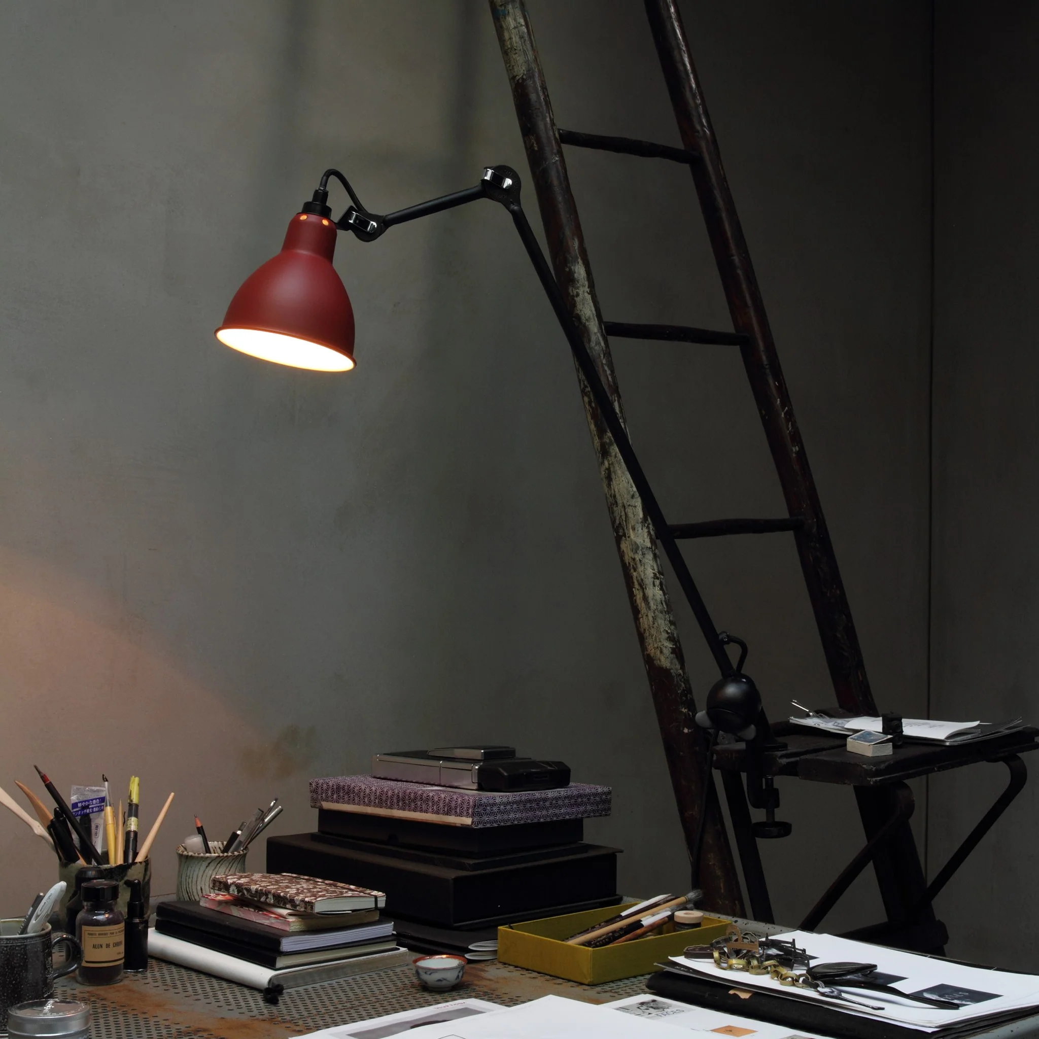 Lampe Gras N°201 Architect Clamp Lamp by La Lampe Gras - Image 4