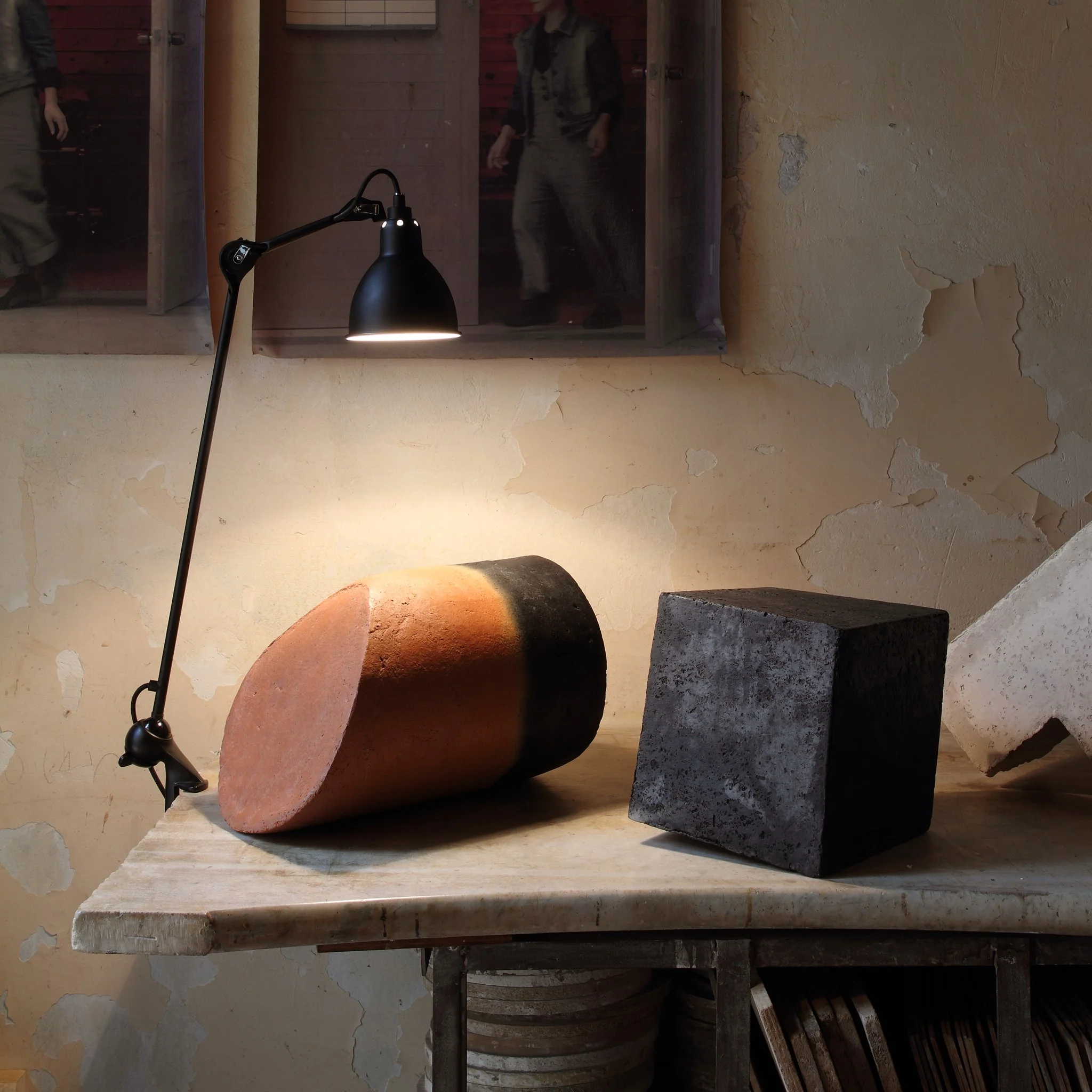 Lampe Gras N°201 Architect Clamp Lamp by La Lampe Gras - Image 5