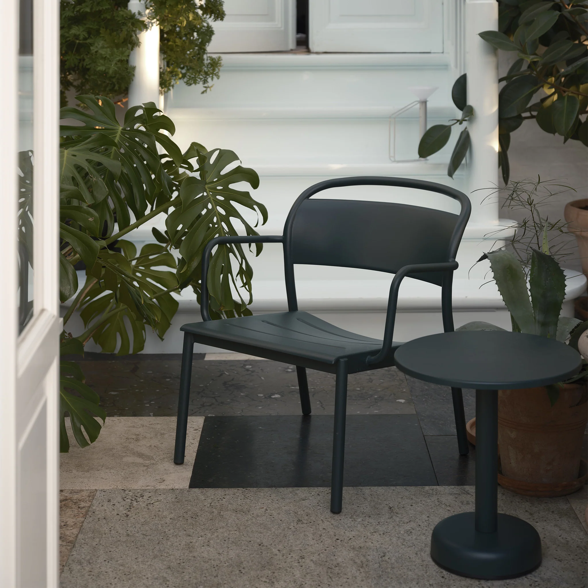 Linear Steel Lounge Armchair by Thomas Bentzen for Muuto - Image 9