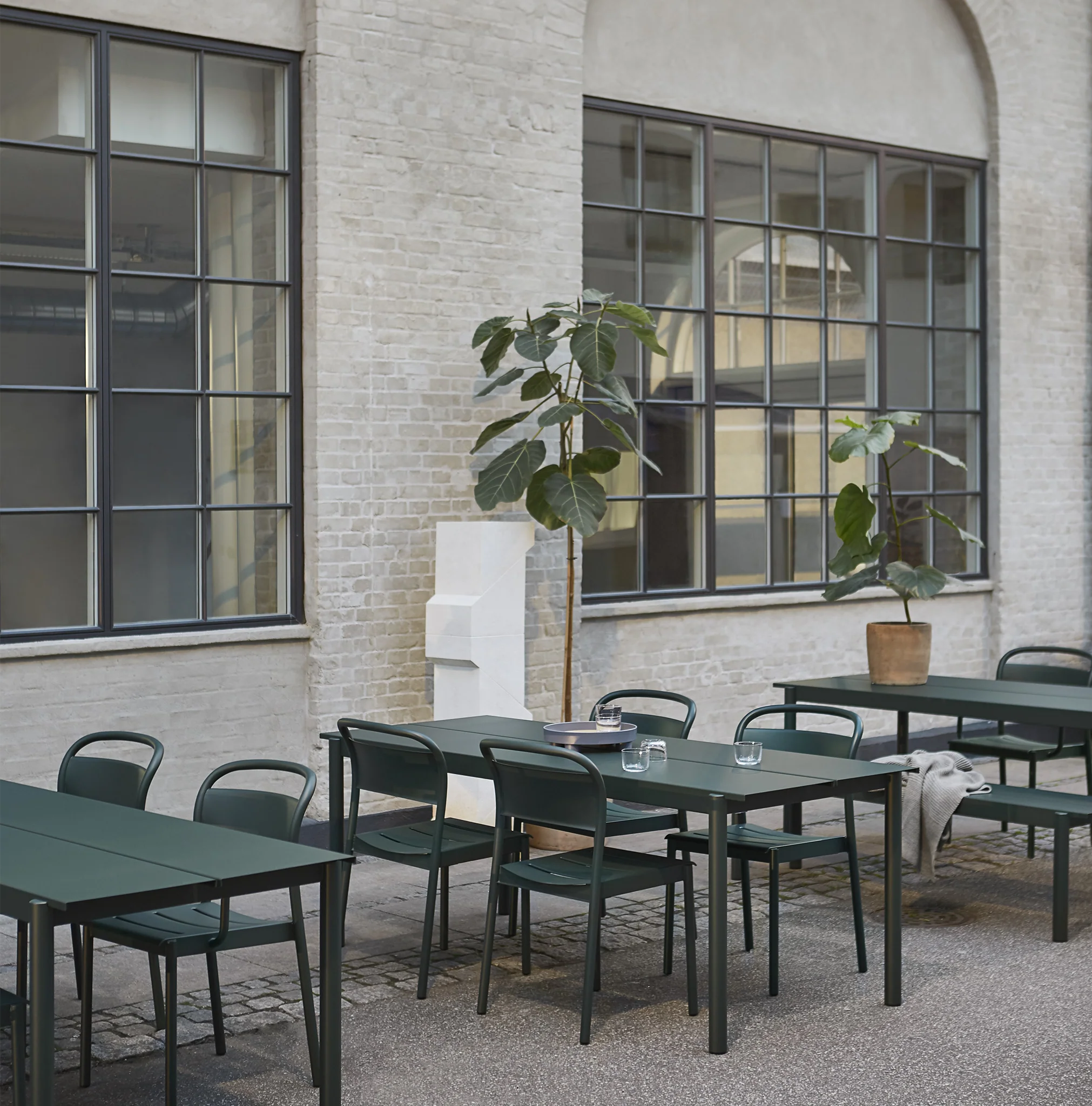 Linear Steel Side Chair by Thomas Bentzen for Muuto - Image 5