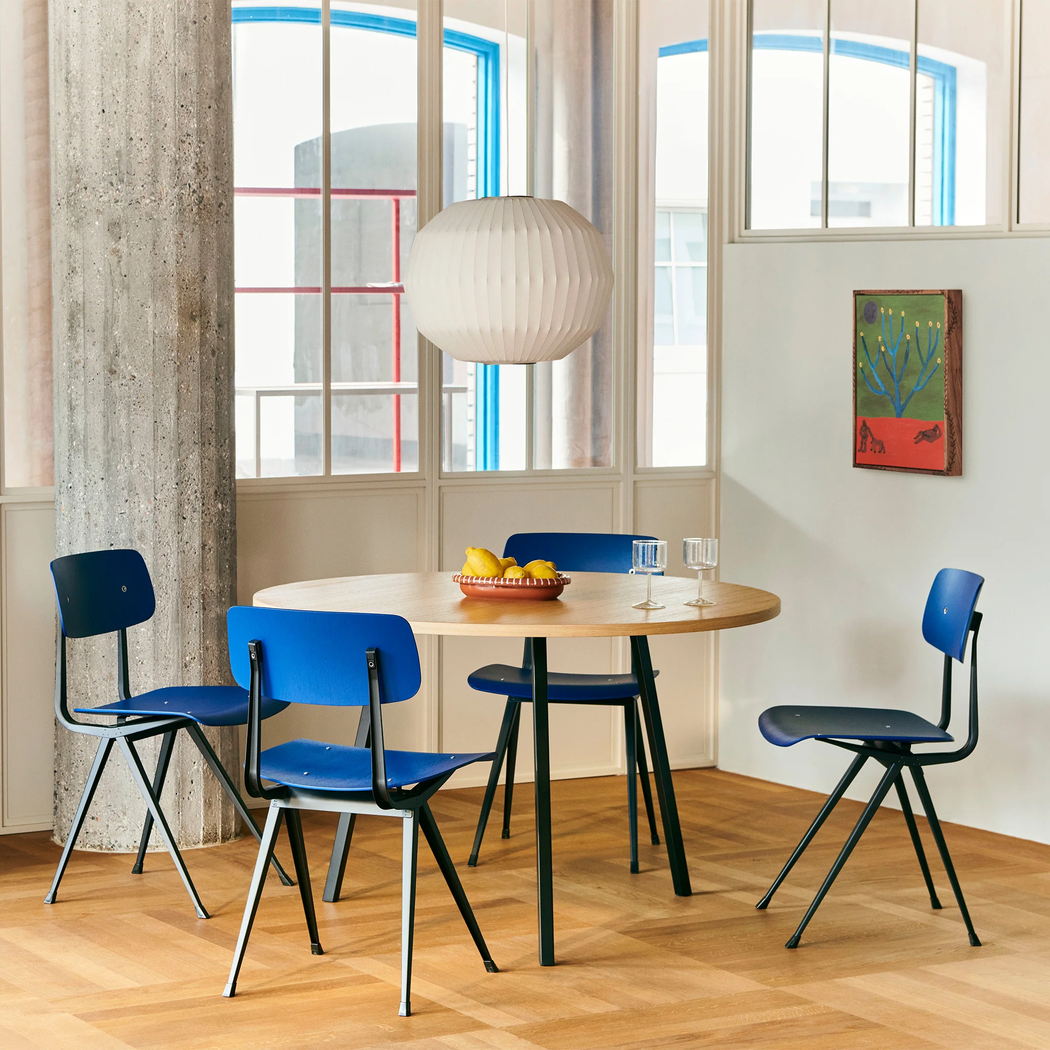 Loop Stand Round Table by Hay - Image 6