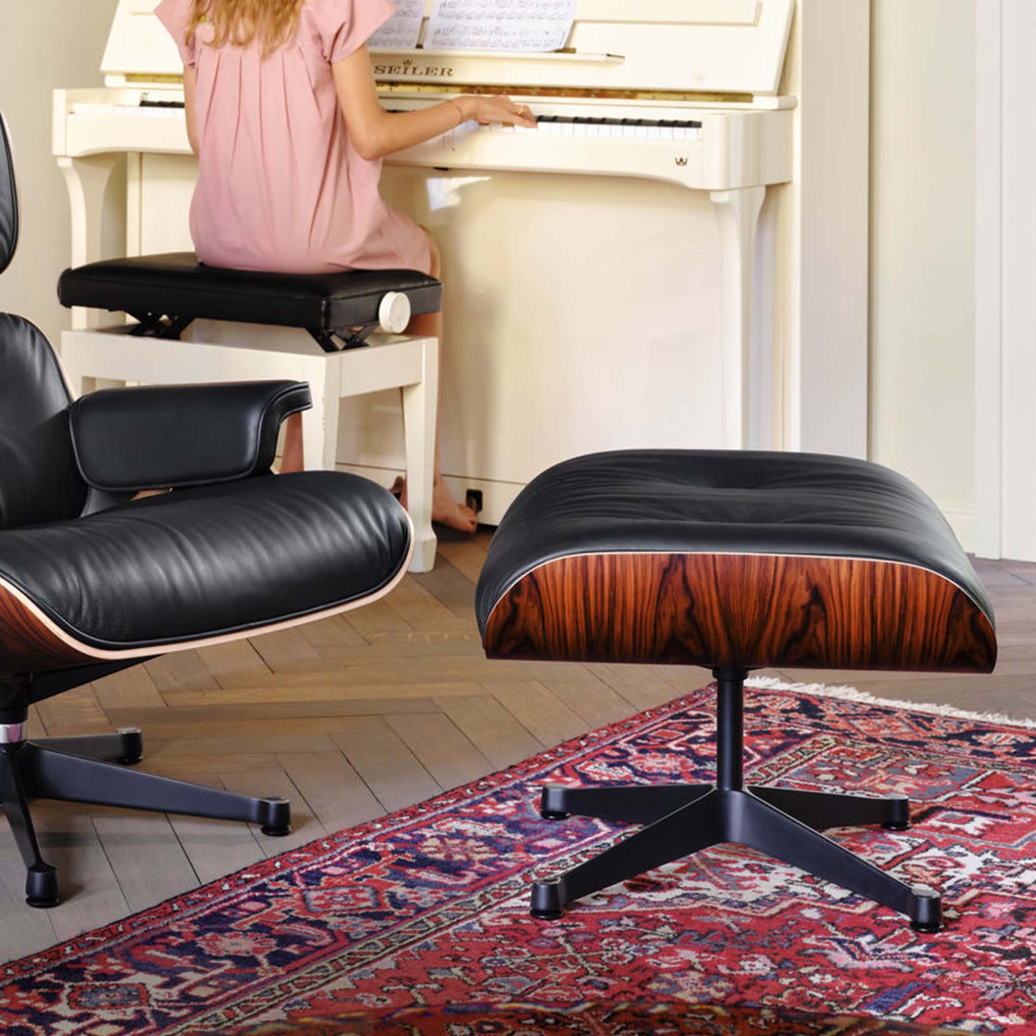 Eames Lounge Chair Ottoman - Image 6