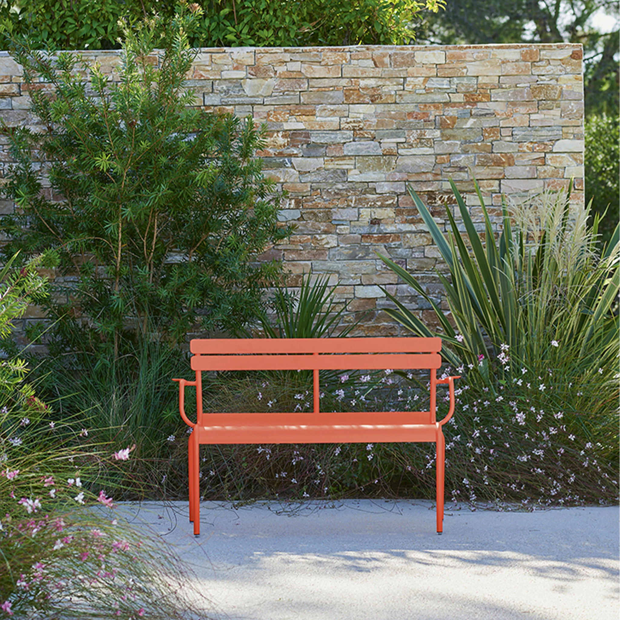 Luxembourg 2 Seater Garden Bench by Fermob - Image 3