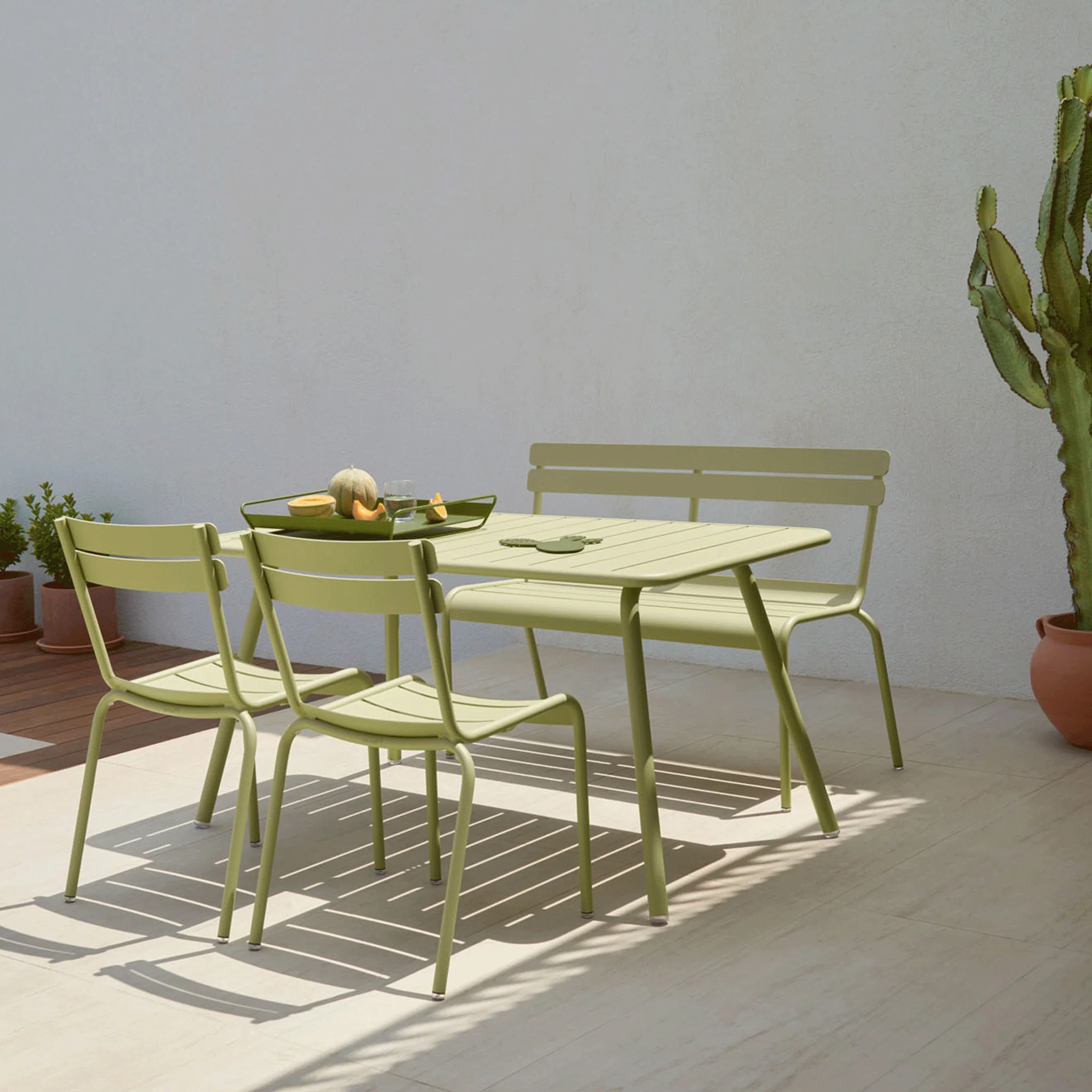 Luxembourg 2/3 Seater Dining Bench by Fermob - Image 4