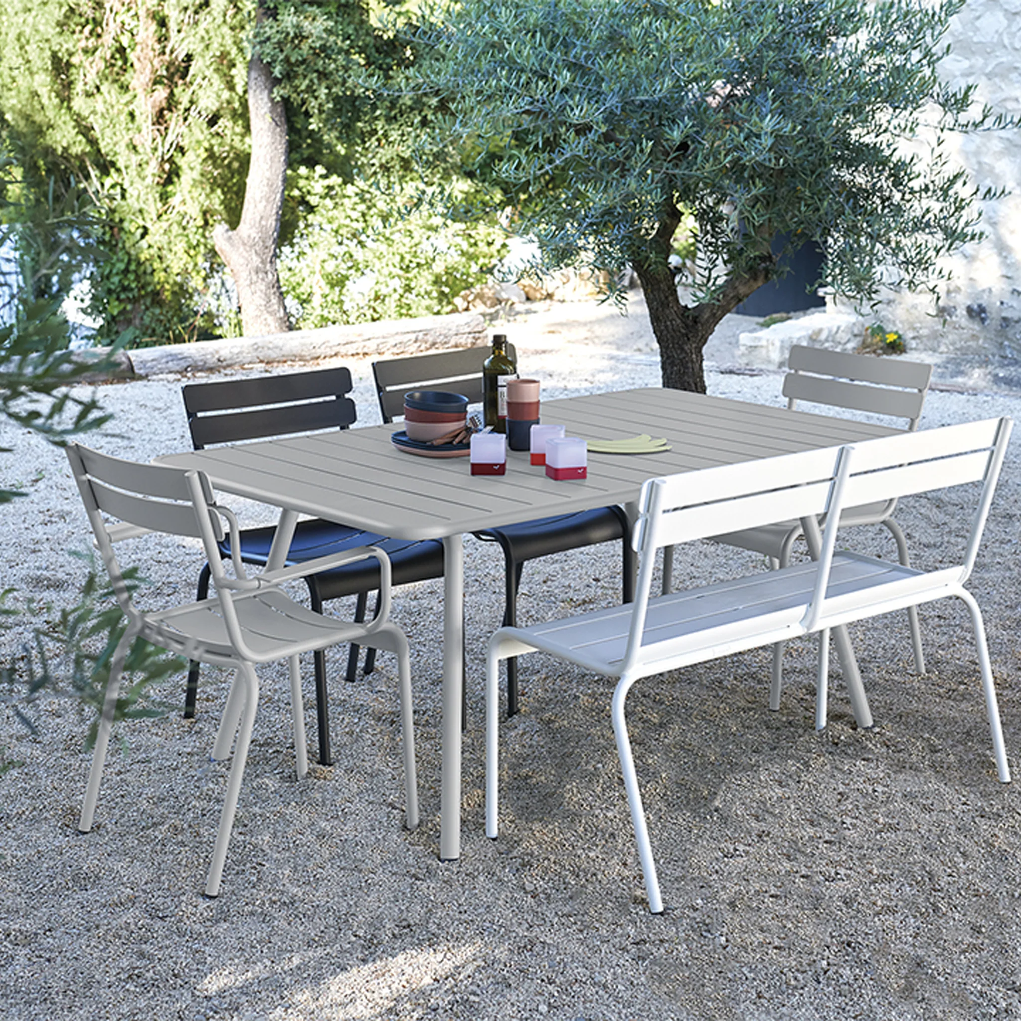 Luxembourg 2/3 Seater Dining Bench by Fermob - Image 7