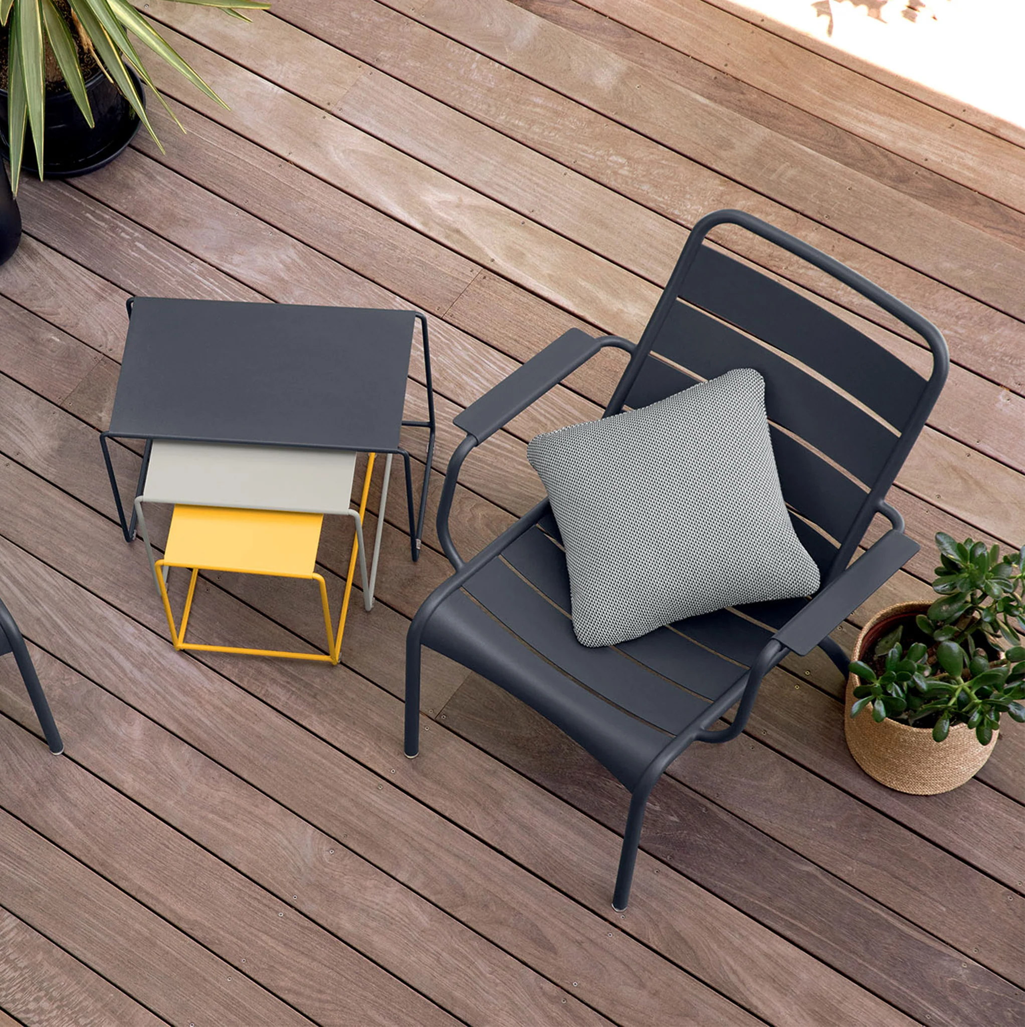 Luxembourg Stacking Low Armchair by Fermob - Image 5