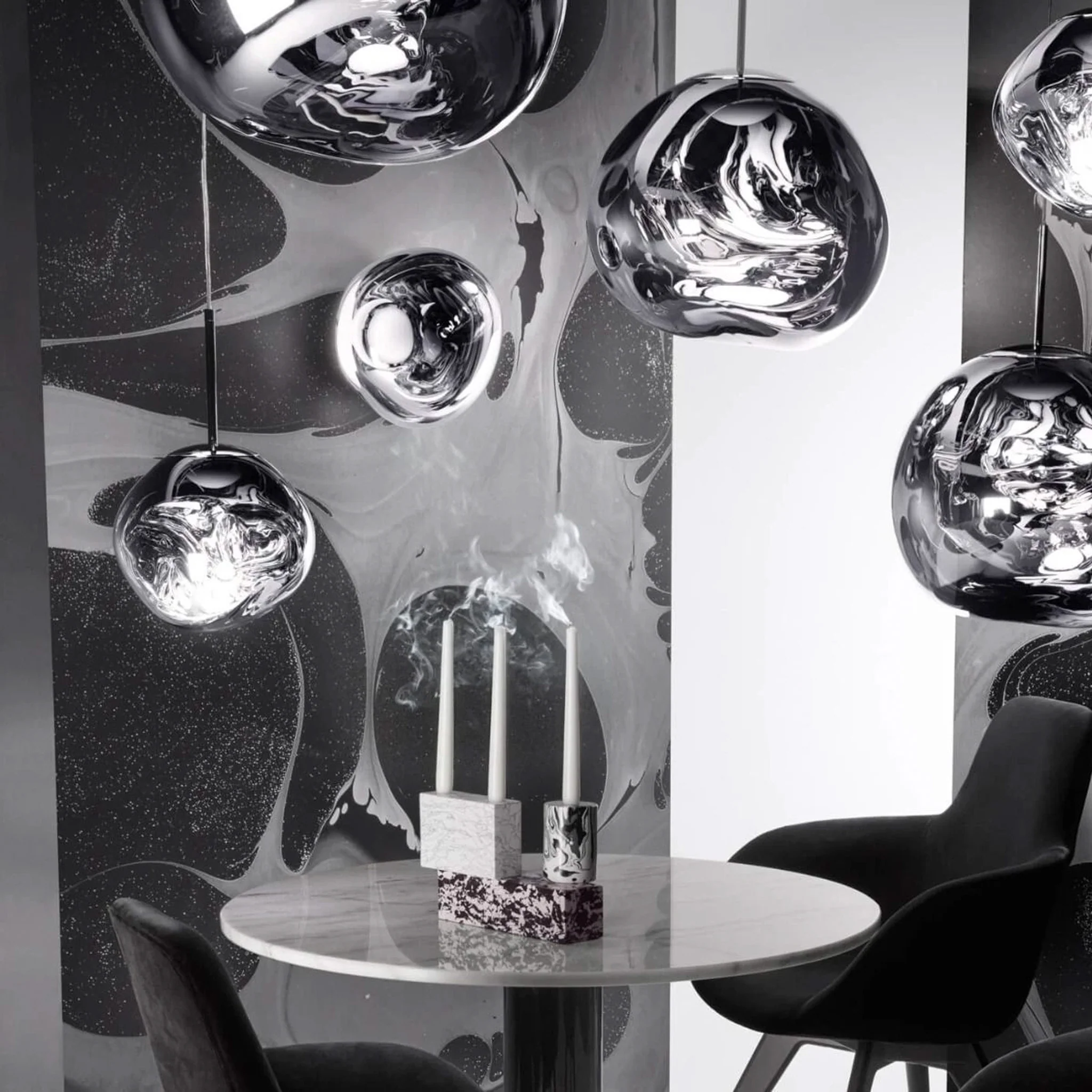 Melt Mini LED Pendant by Tom Dixon - Image 7