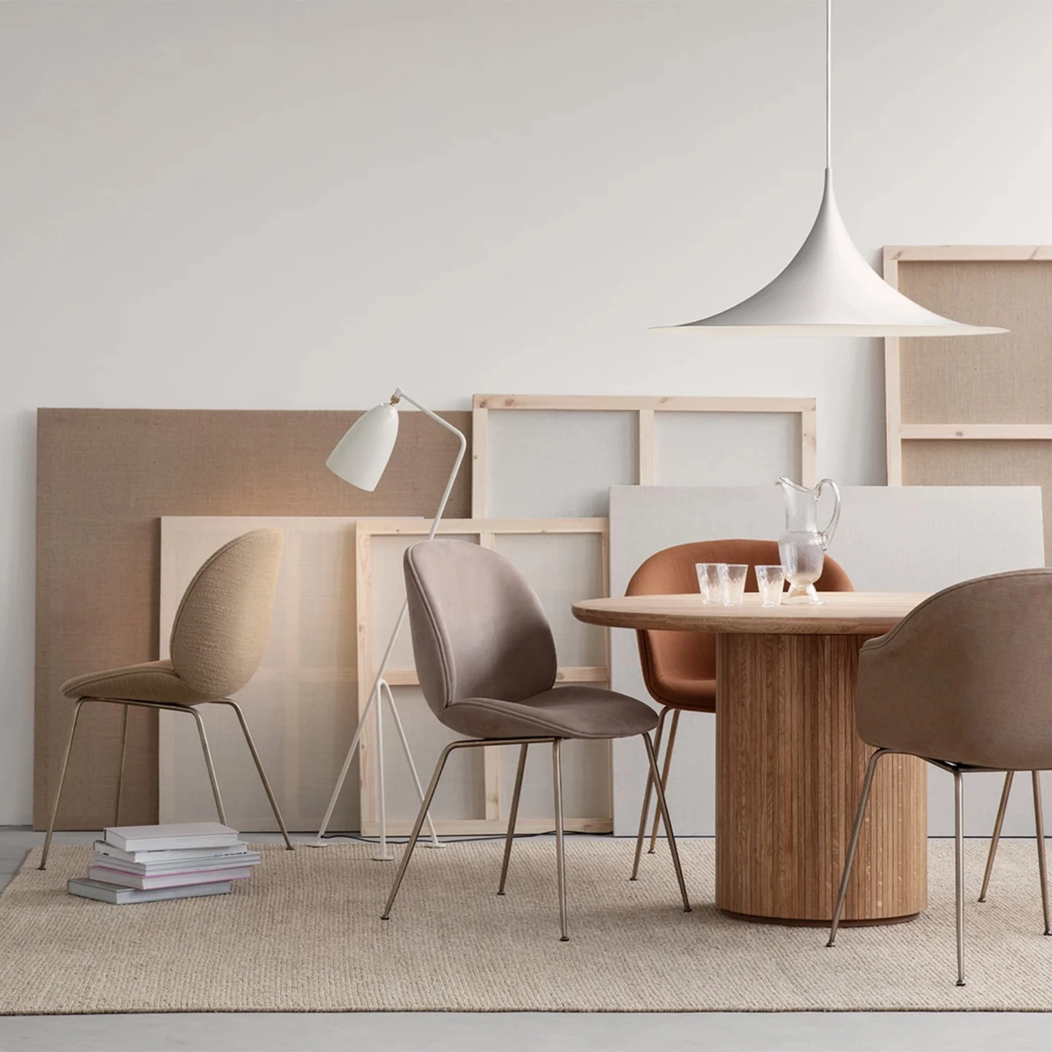 Moon Dining Table Round by Gubi - Image 6