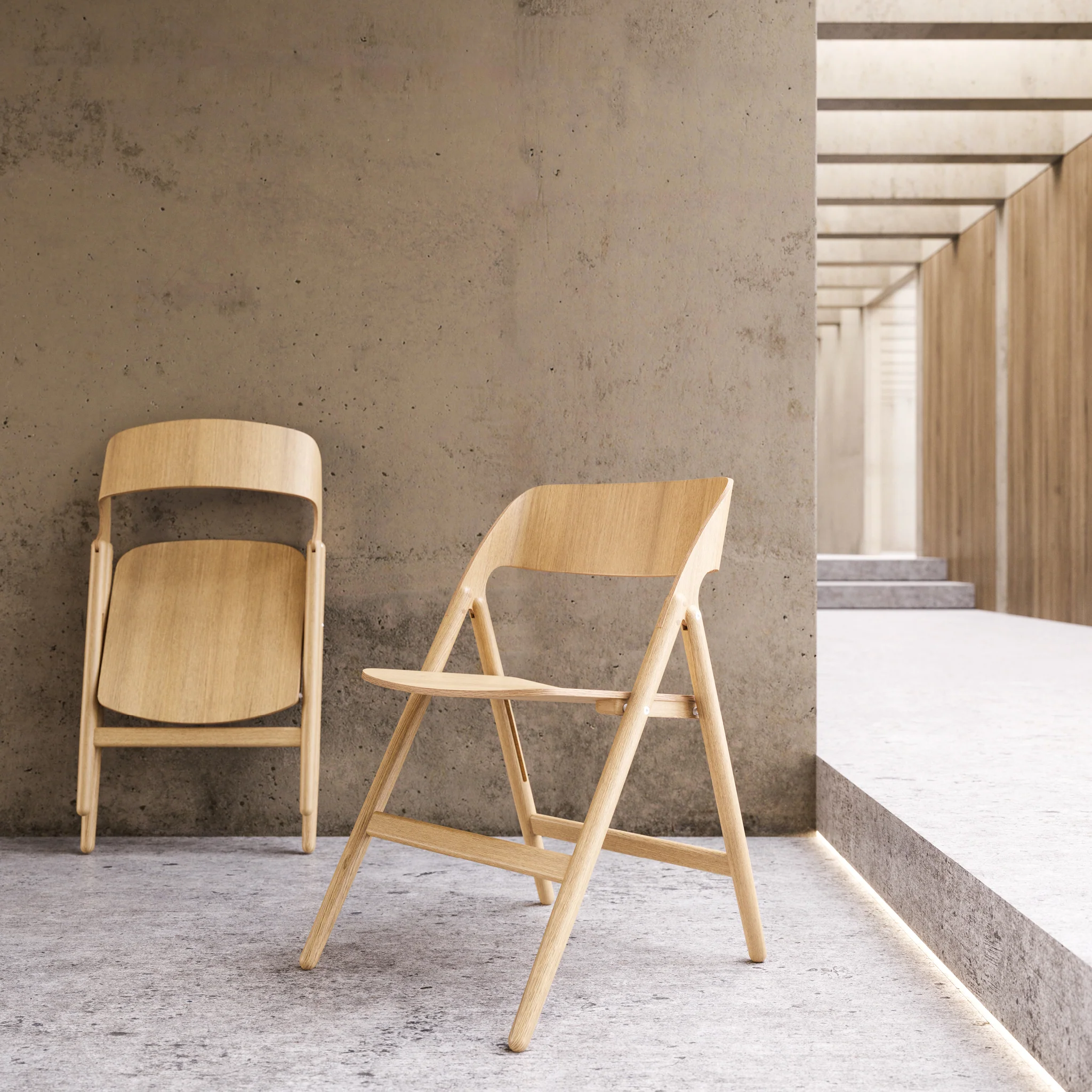 Narin Folding Chair by Case - Image 7